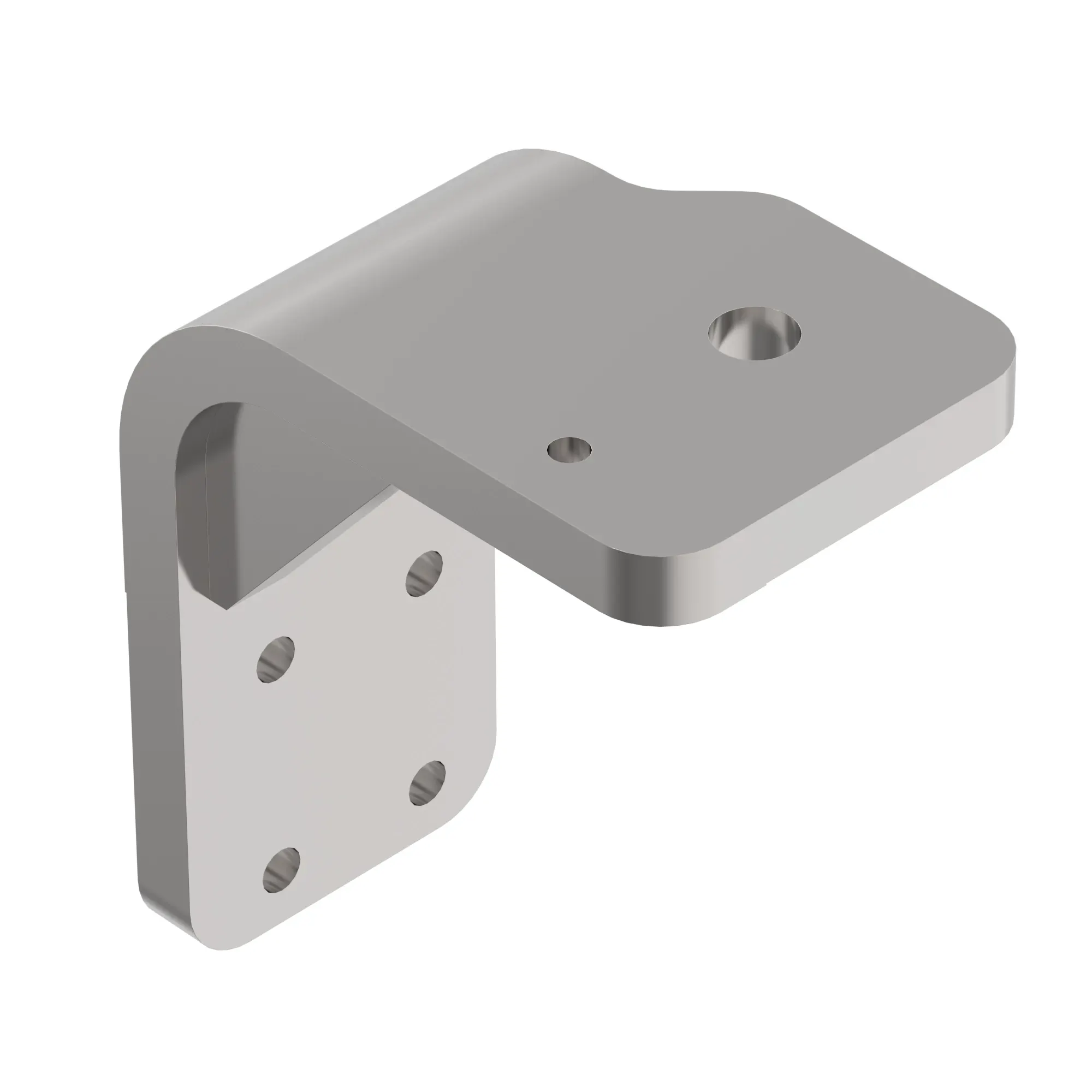 John Deere Engine Mounting and Isolator Bracket - F661887