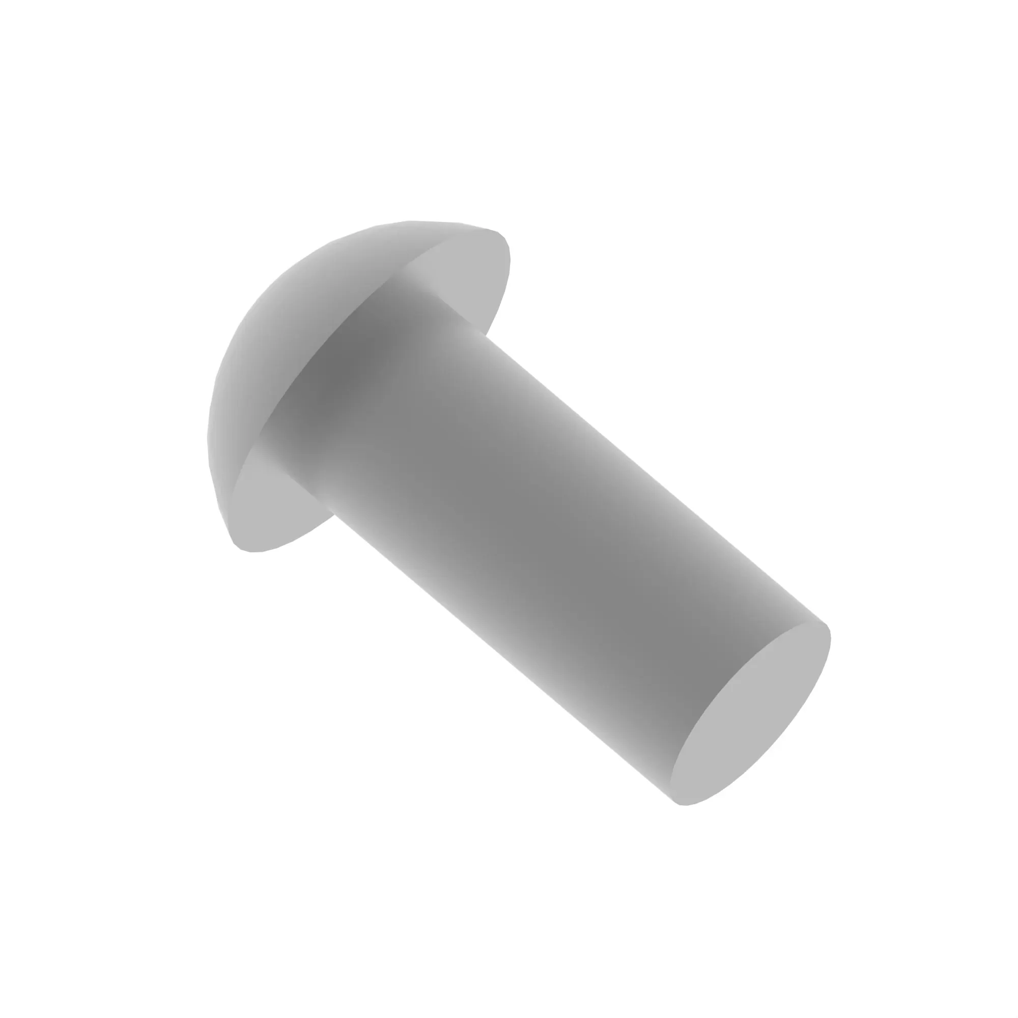 RIVET, SOLID, BUTTON HEAD