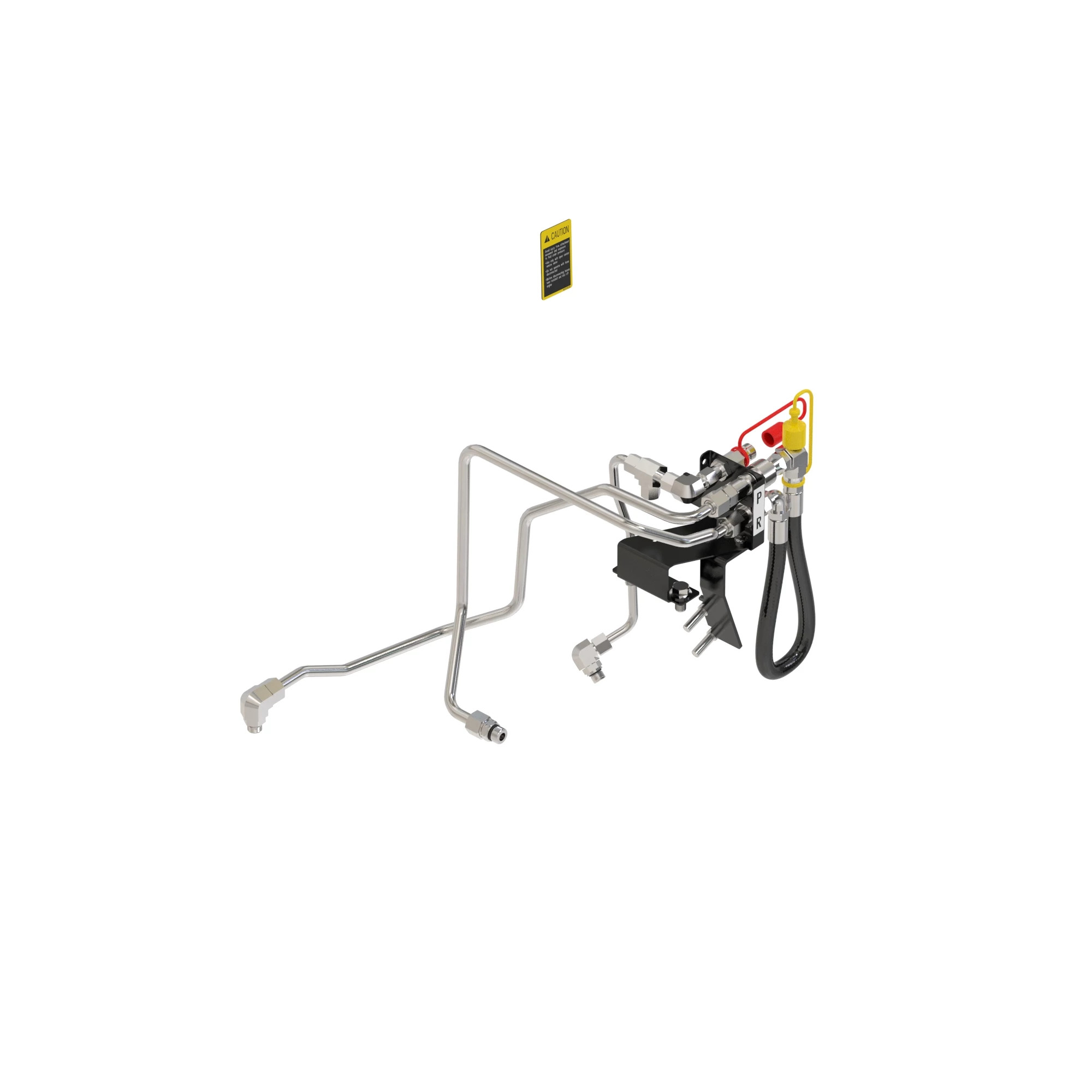 John Deere Power Beyond Hydraulic Quick-Connect Coupler Attachment - LVB26071