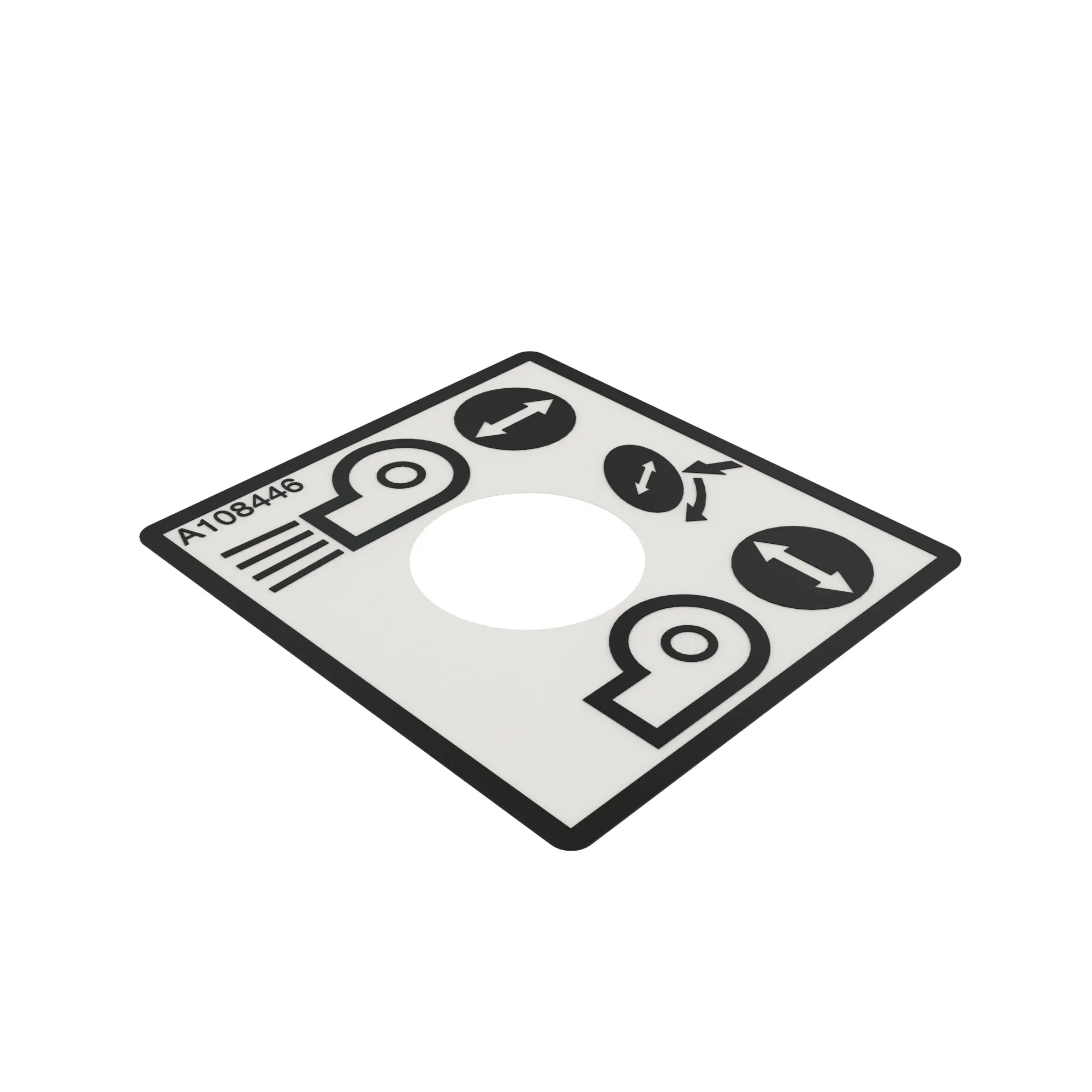 John Deere Label - A108446