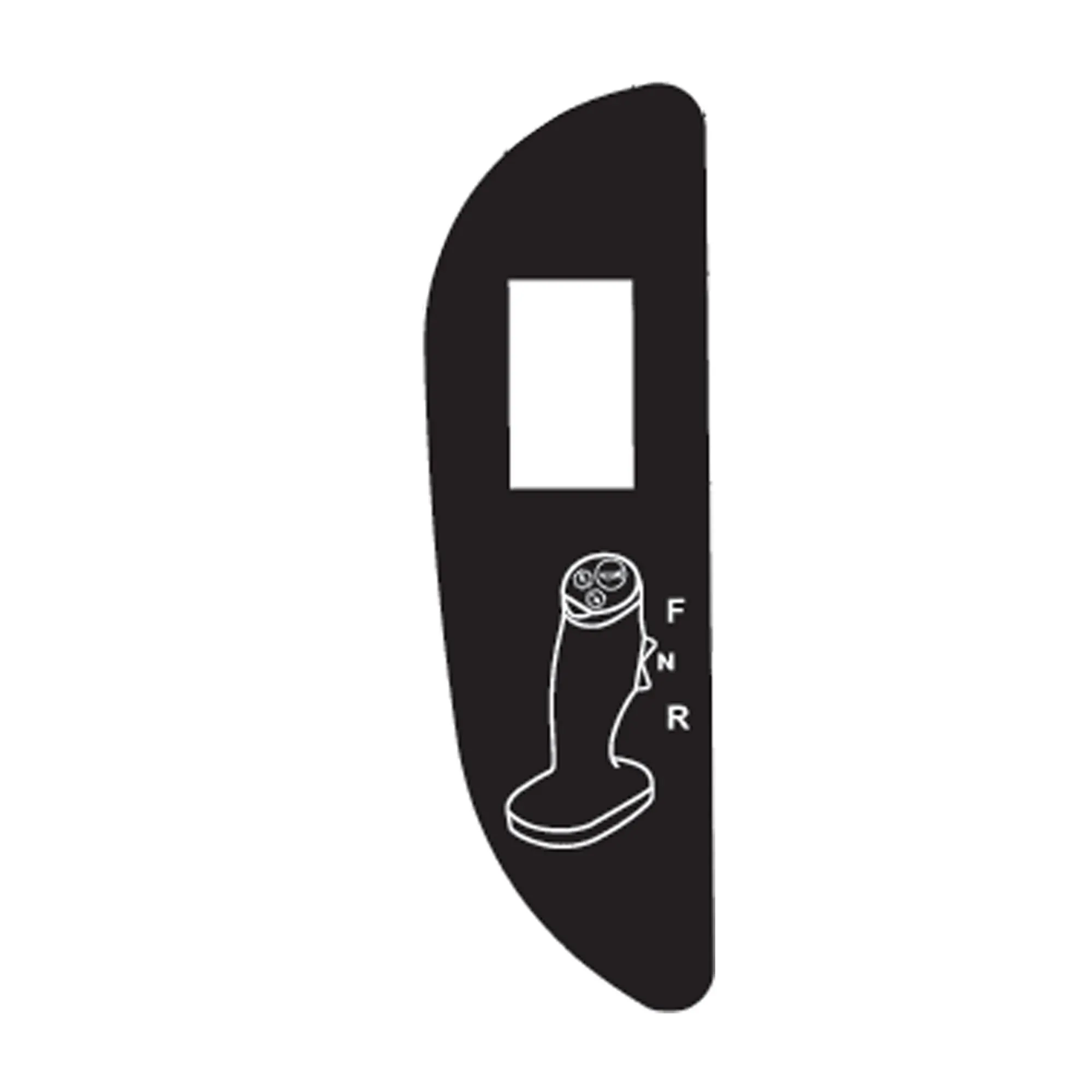 John Deere Joystick Label - T214514