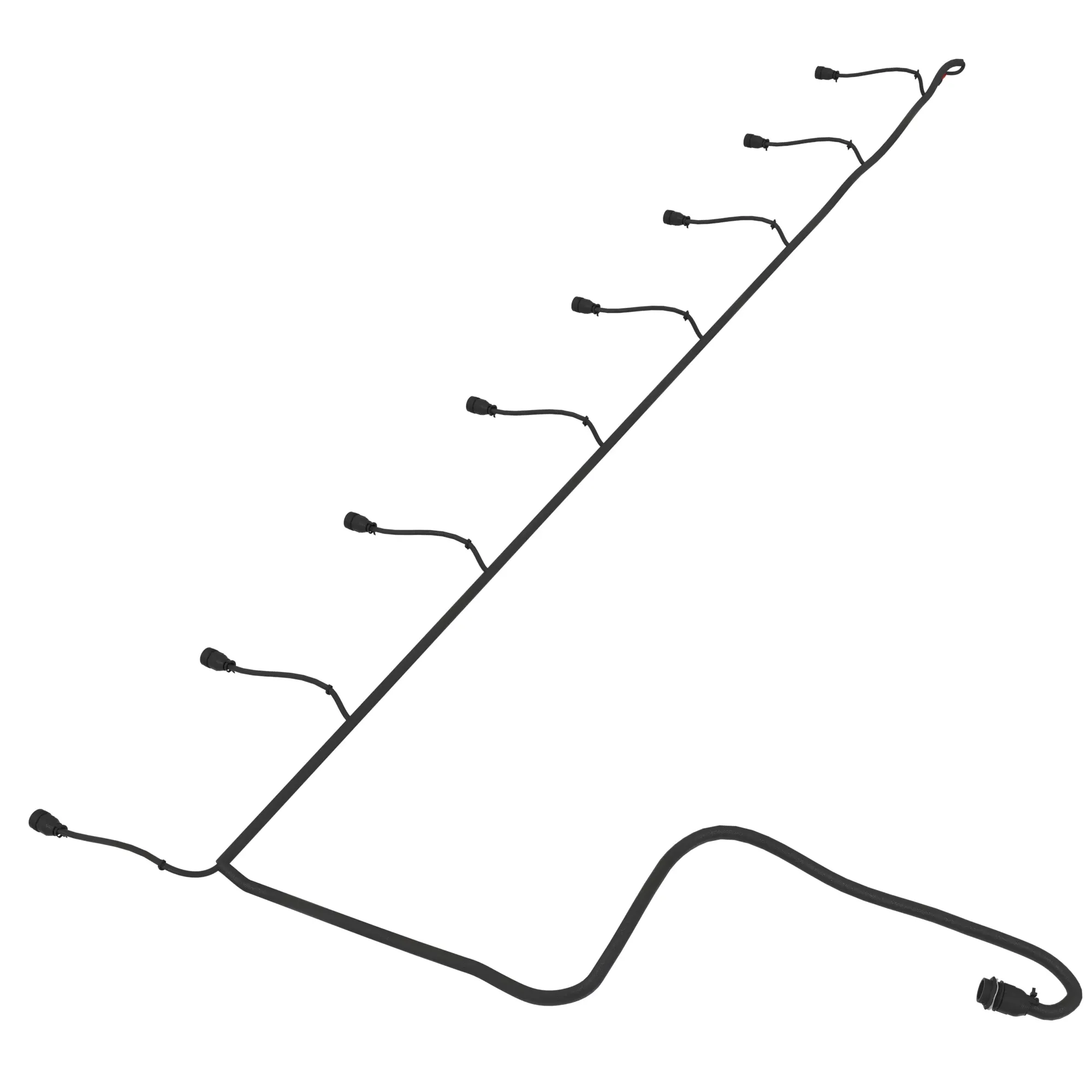 John Deere Backbone Wiring Harness, Left Side - AA93317