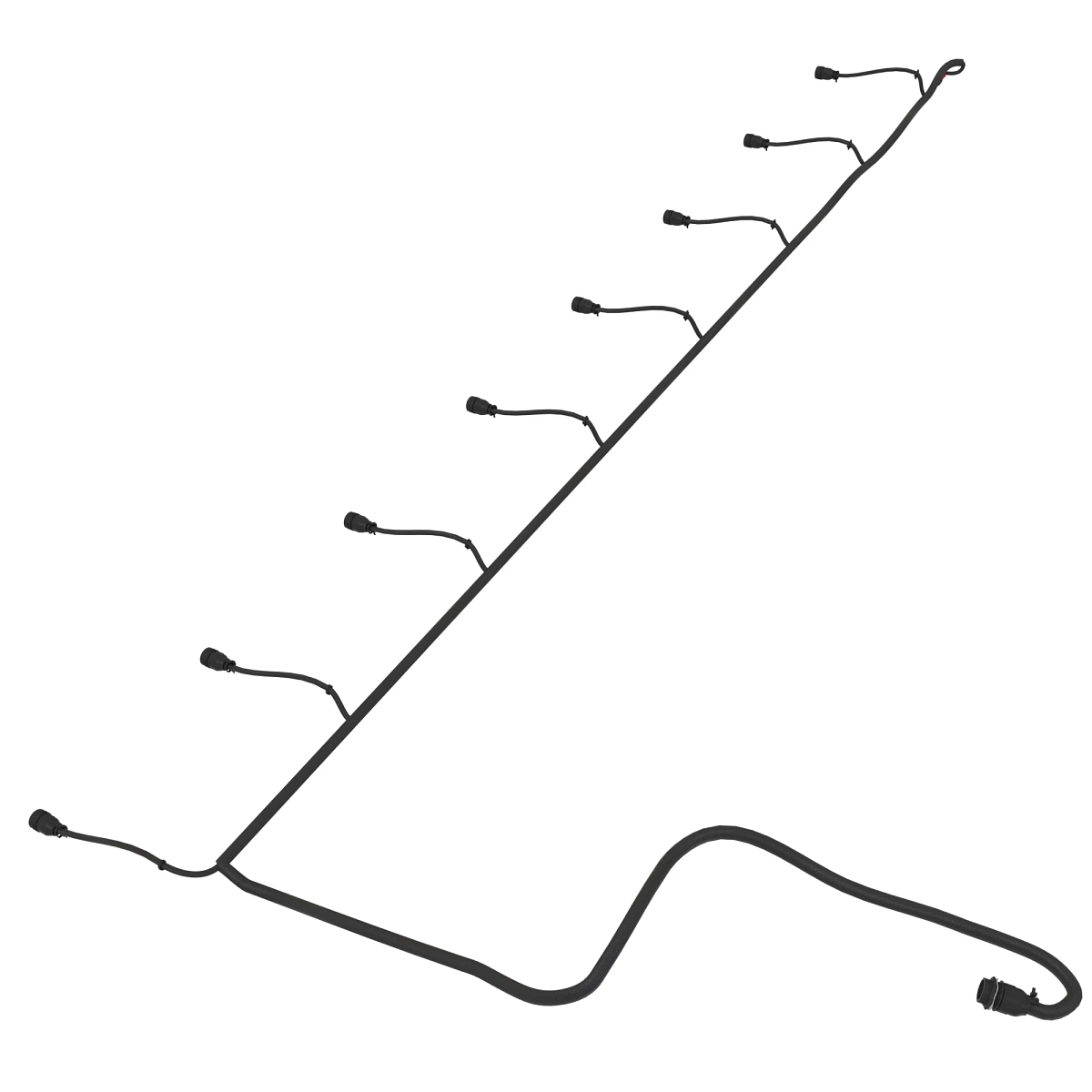 Wiring Harness, Backbone Left