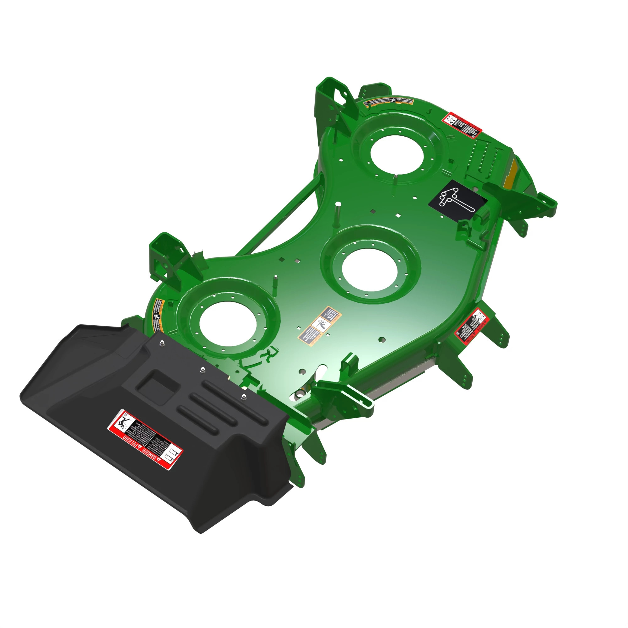 MOWER DECK, SERVICE - DECK WELDMENT