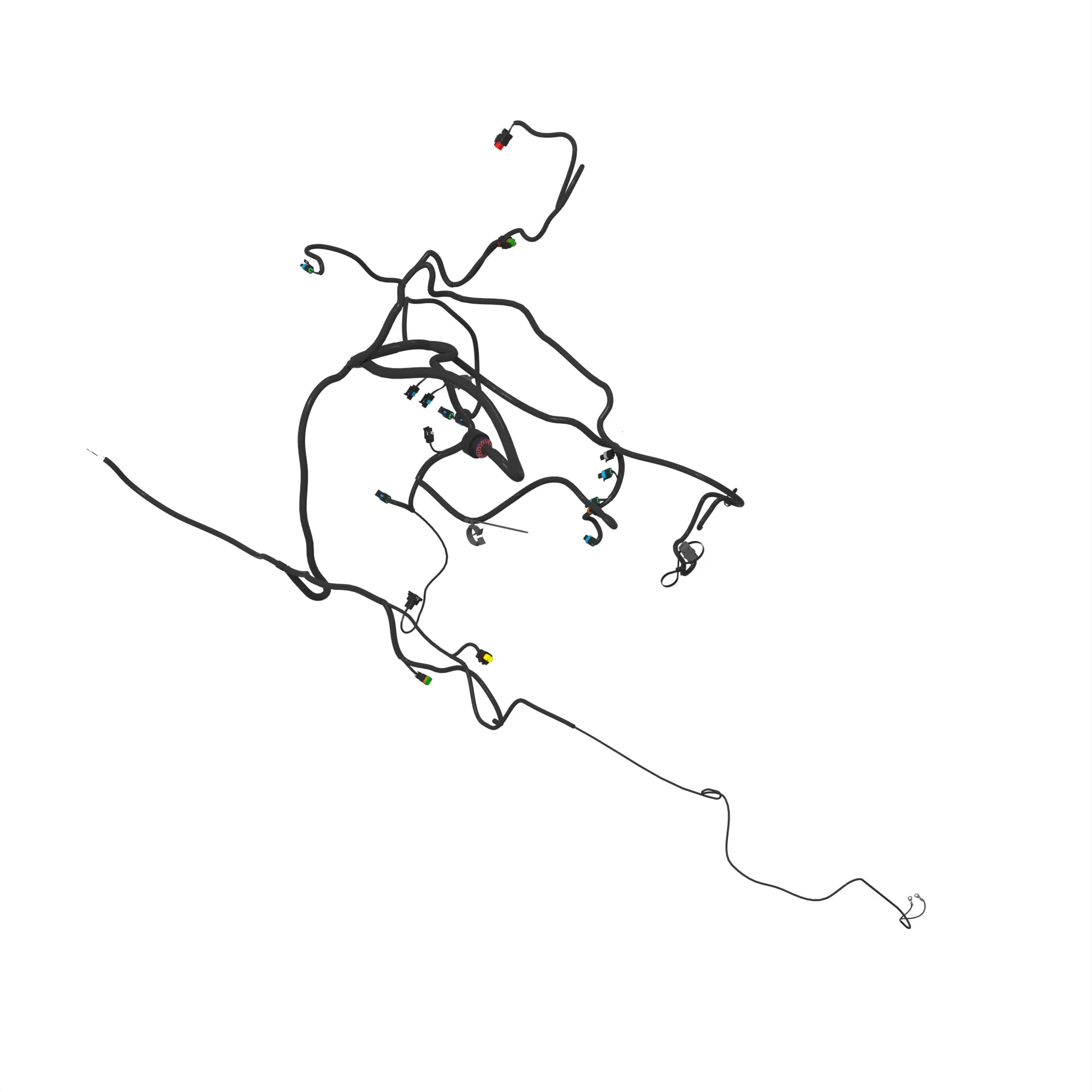 Wiring Harness, CHA813 Rear Harness