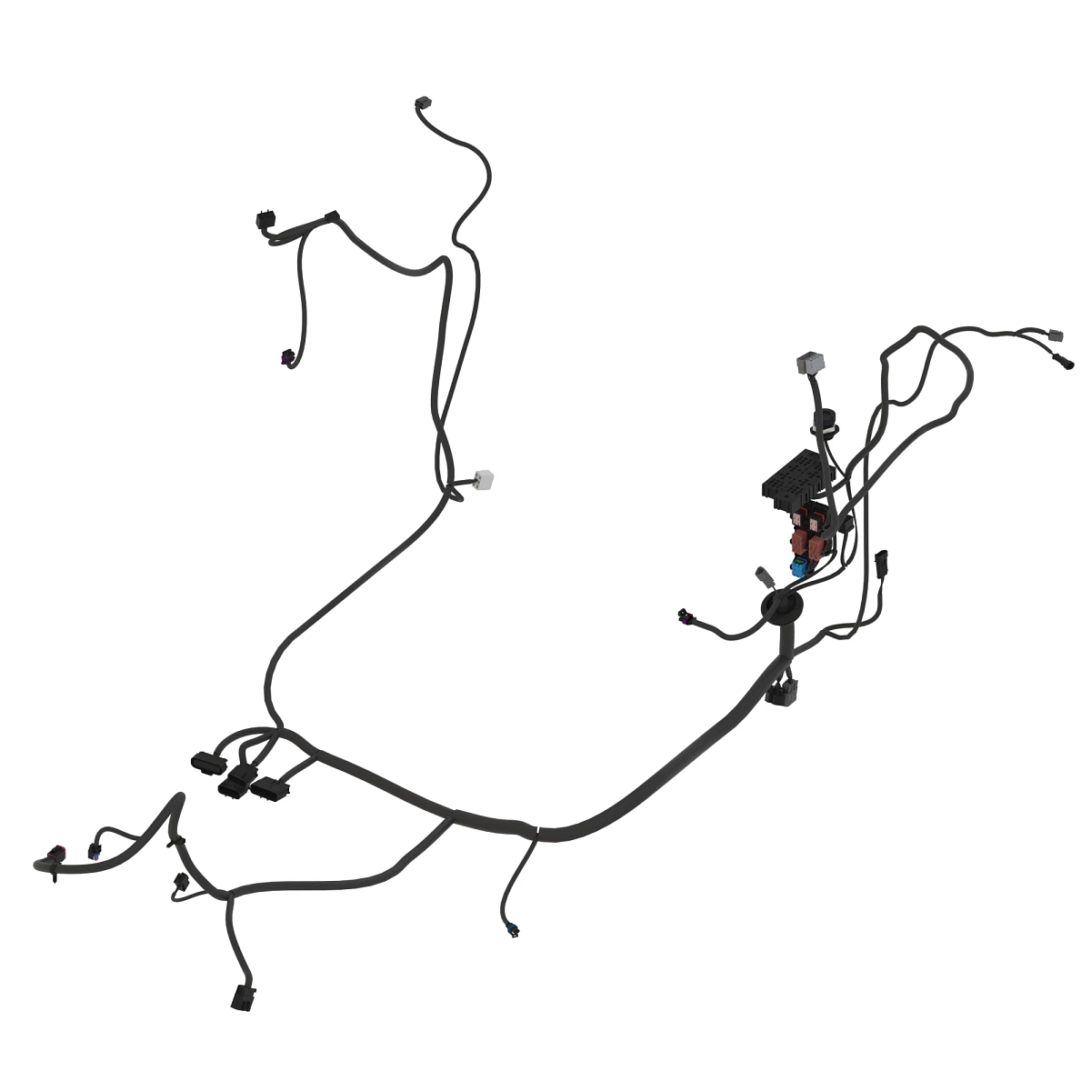 Wiring Harness, Rear, 6CYL, Wc
