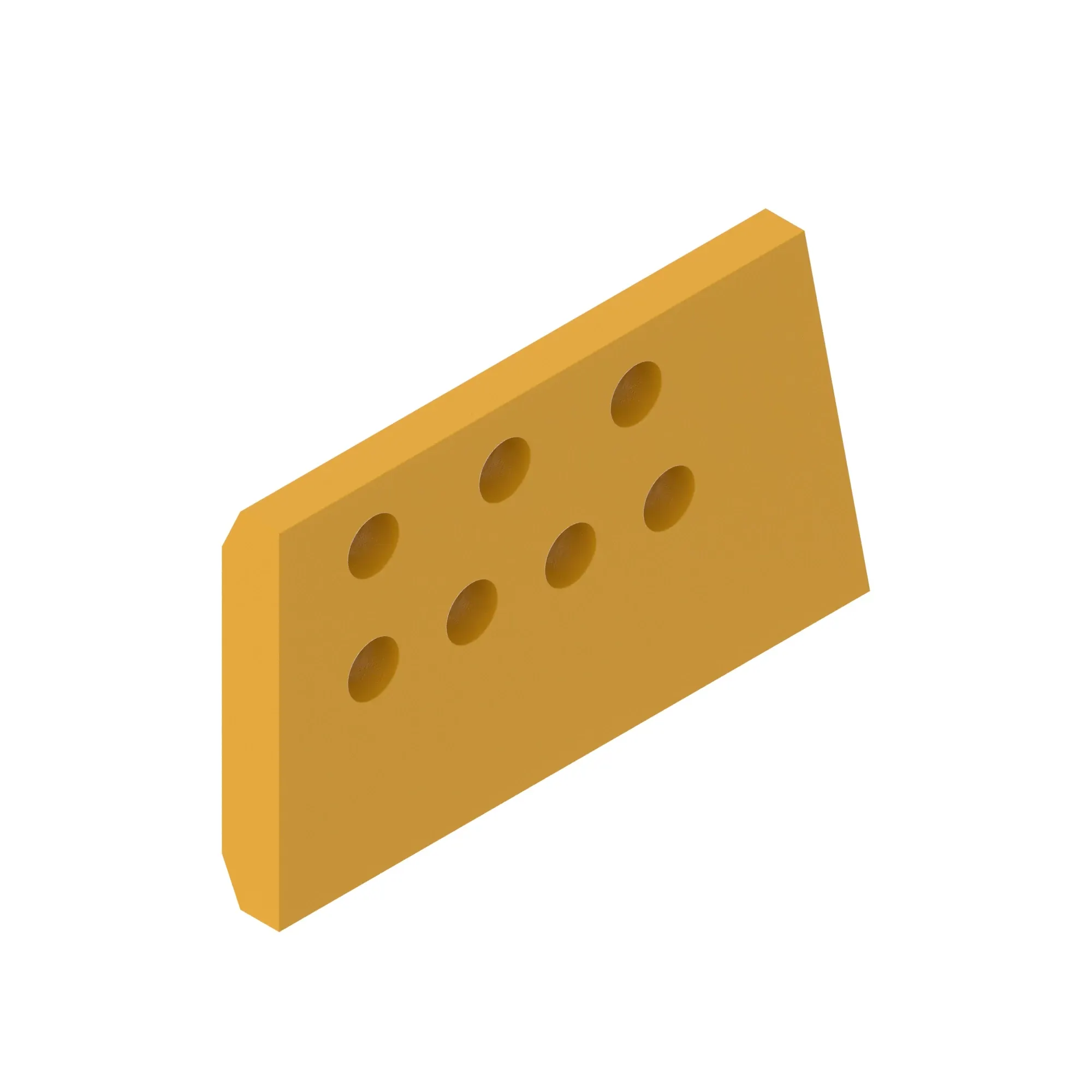 John Deere Left Side Blade End Bit - T1050576