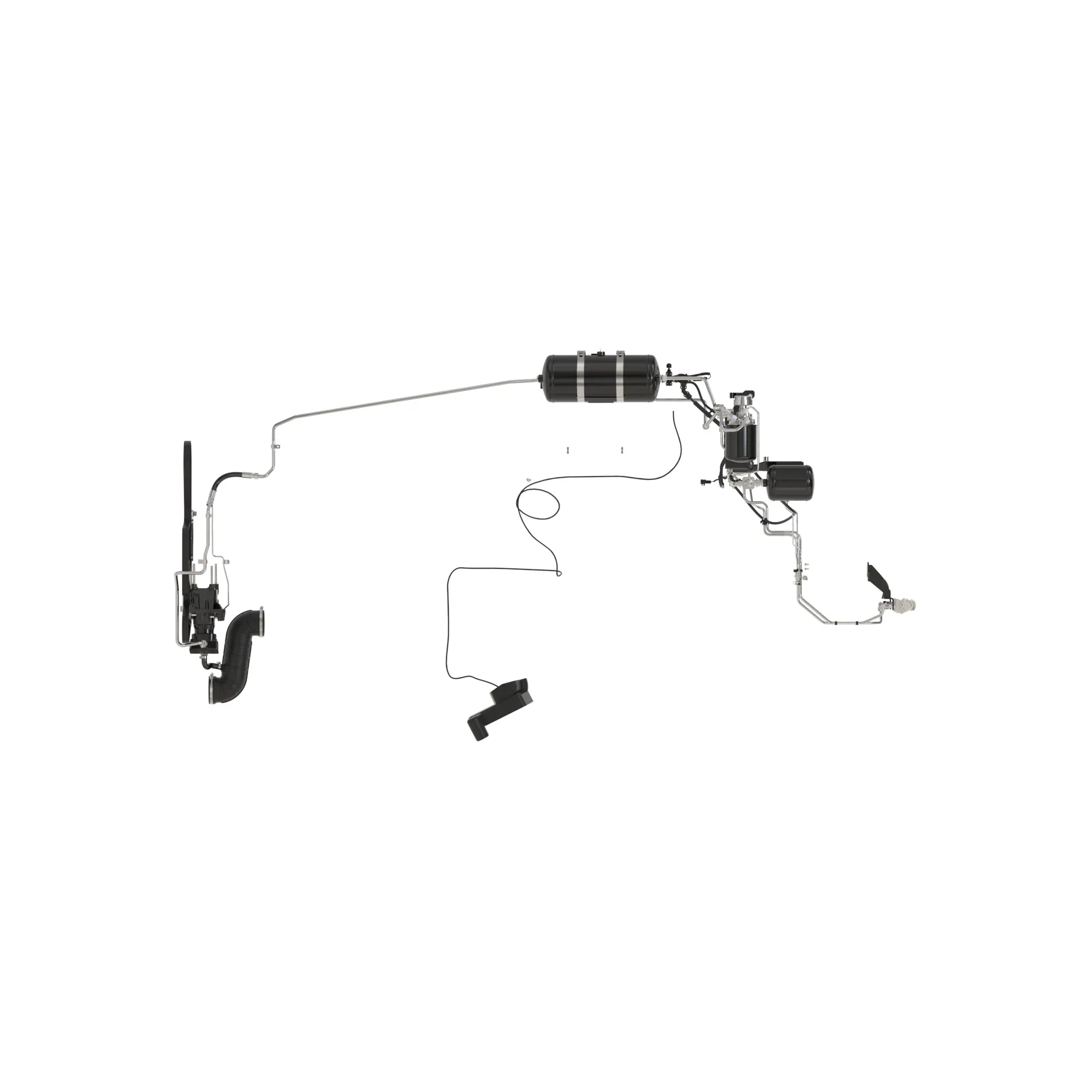 AIR TRAILER BRAKE 2L ATTACHMENT  W/ FA- BRAKE 6M MW35-45 MY17