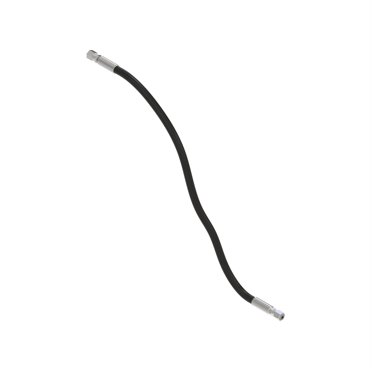 John Deere Lift Valve to Front Lift Cylinder Hose - AUC18864