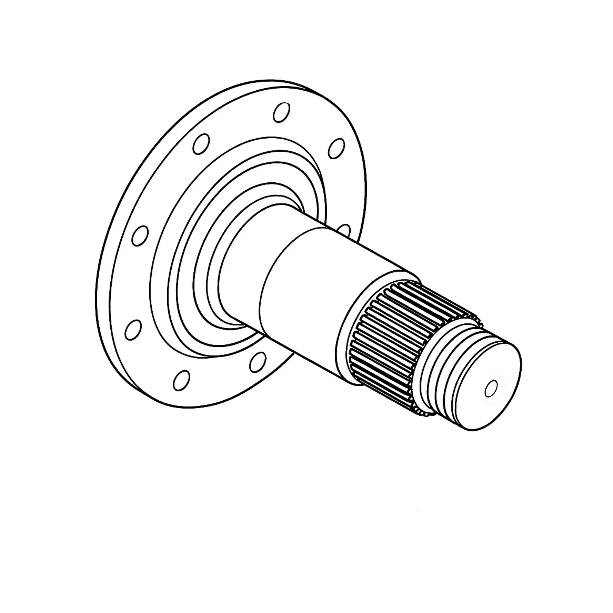 John Deere Bogie Hub - F047293