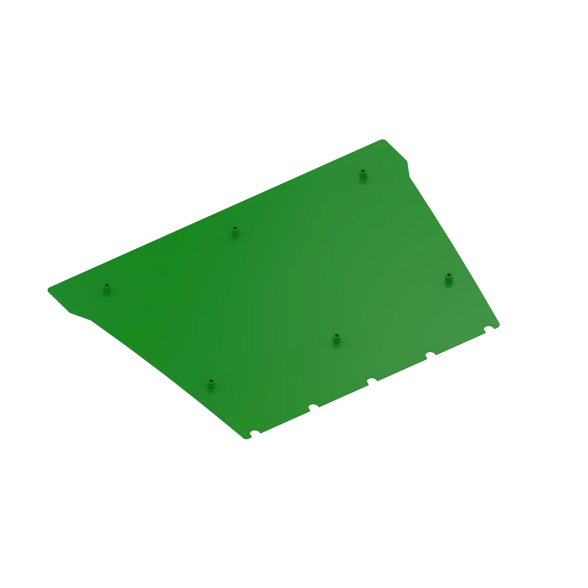 John Deere Wide Inlay Feed Channel Panel - AXE41414