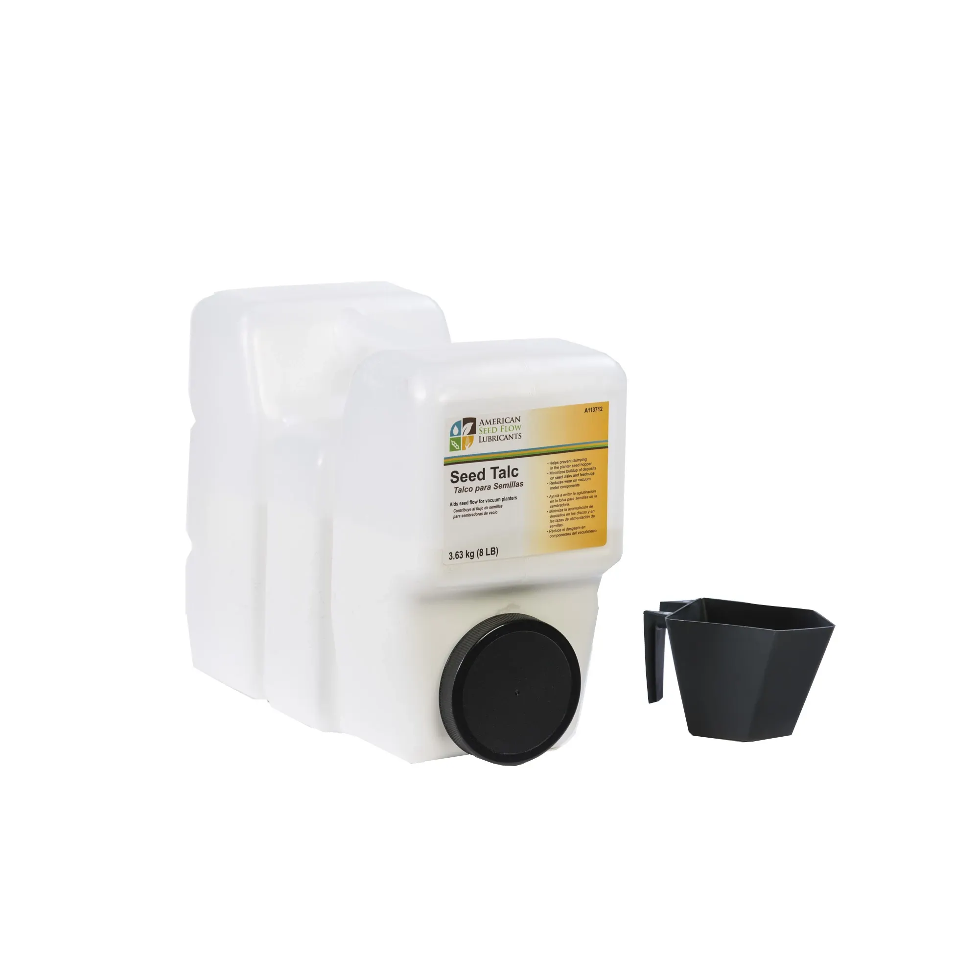 John Deere Seed Talc Lubricant, 9.46 Liter (2.5 Gallon) - A113712