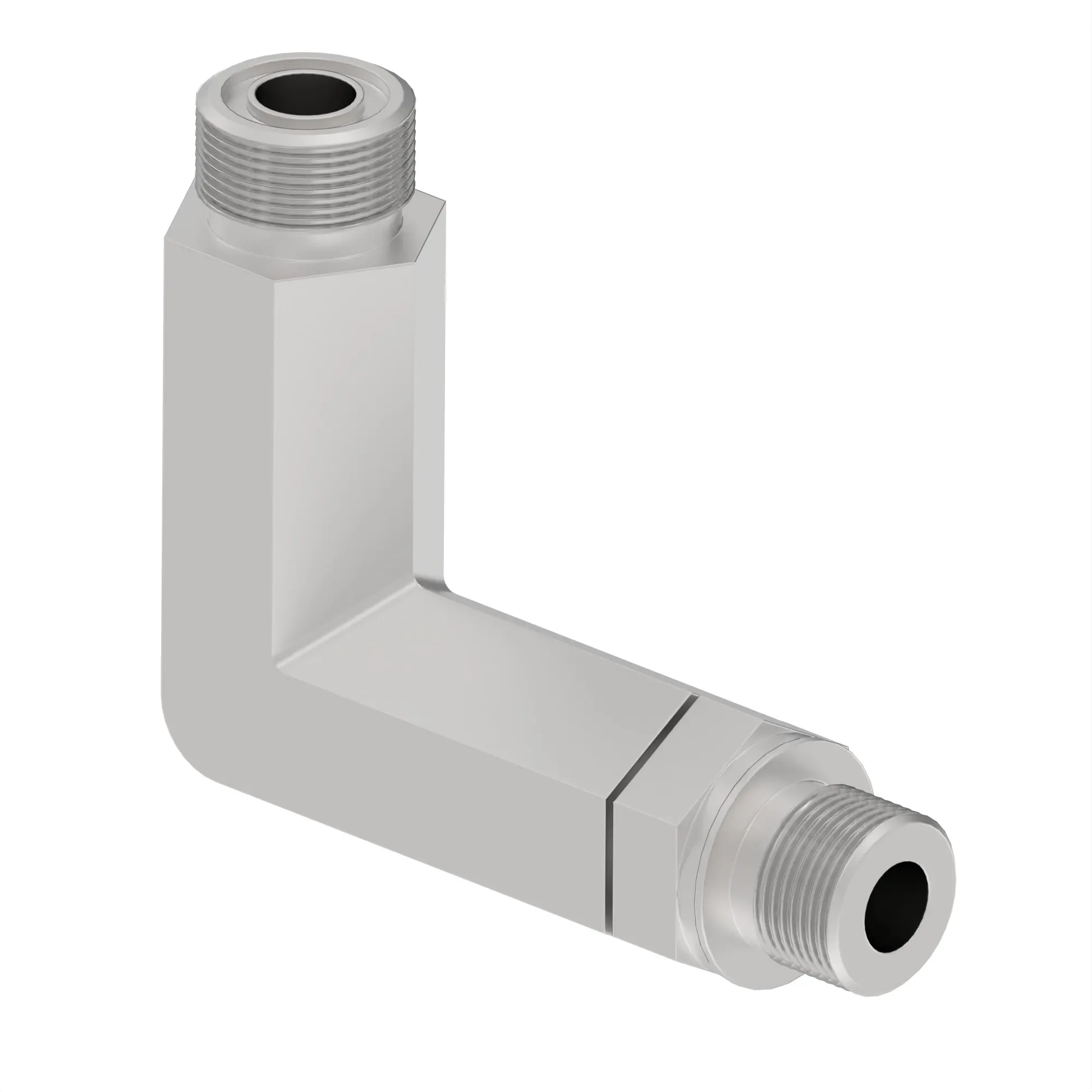 ELBOW FITTING, ADJ STUD ELBOW, ORFS
