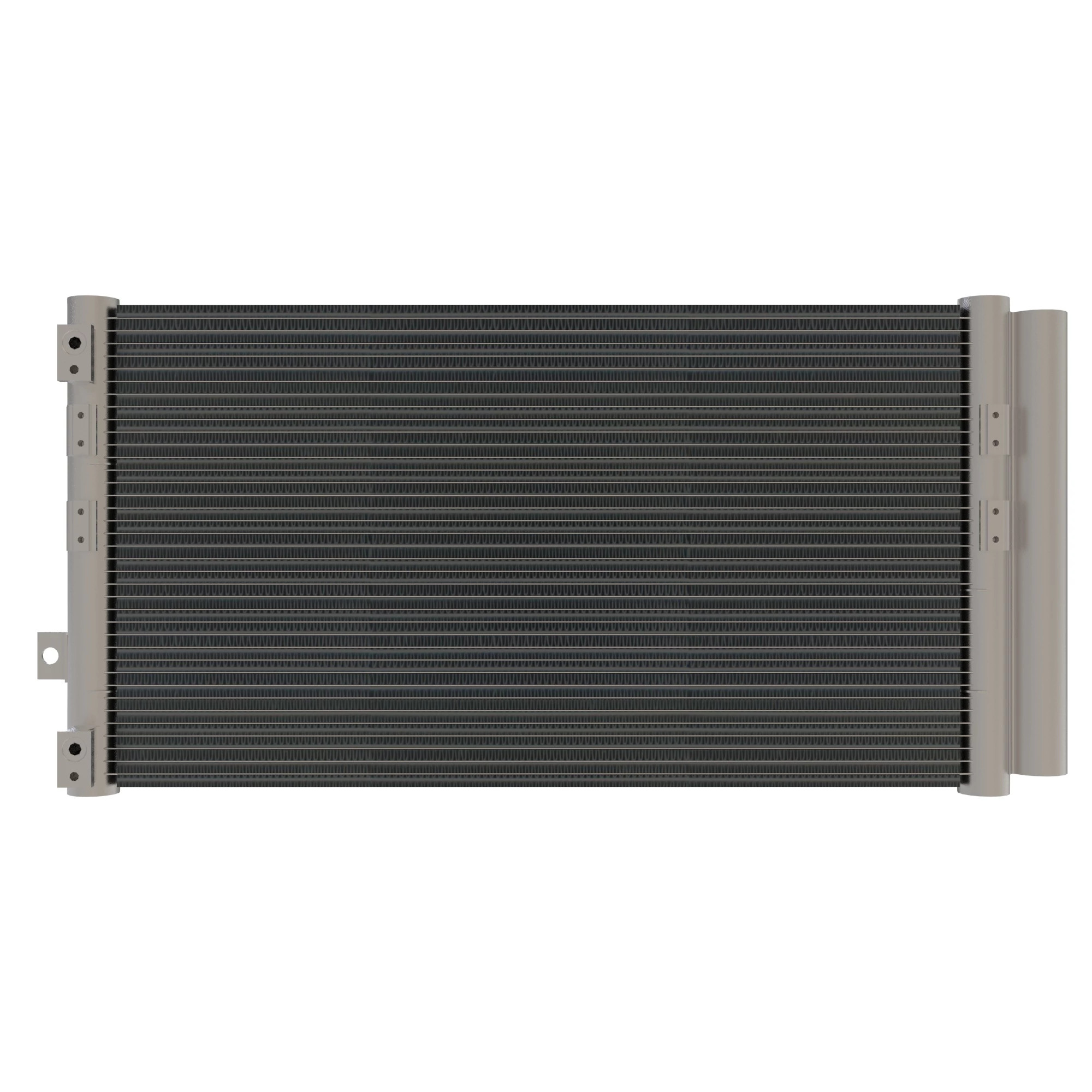 CONDENSER WITH INTEGRATED RECEIVER DRIER