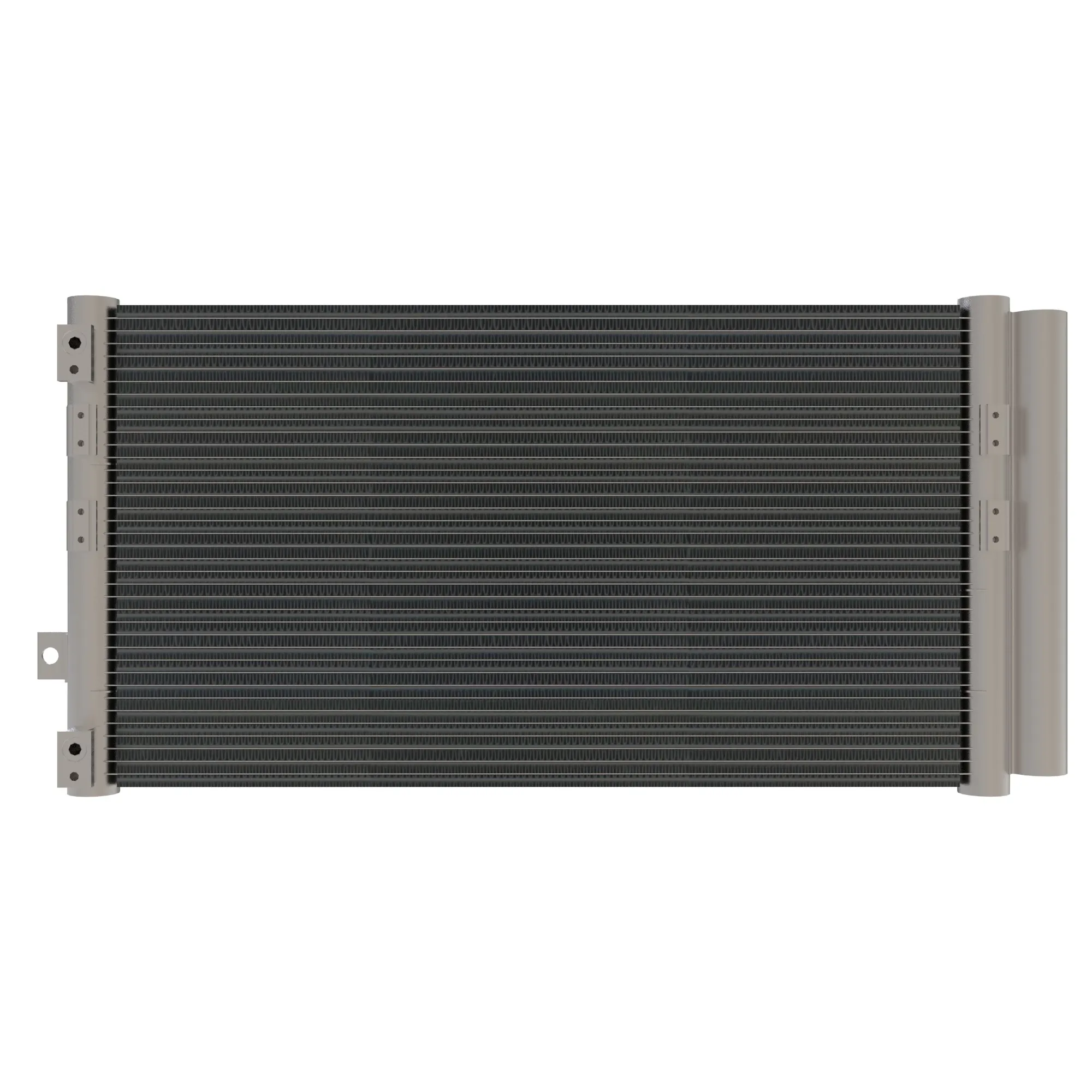 CONDENSER WITH INTEGRATED RECEIVER DRIER