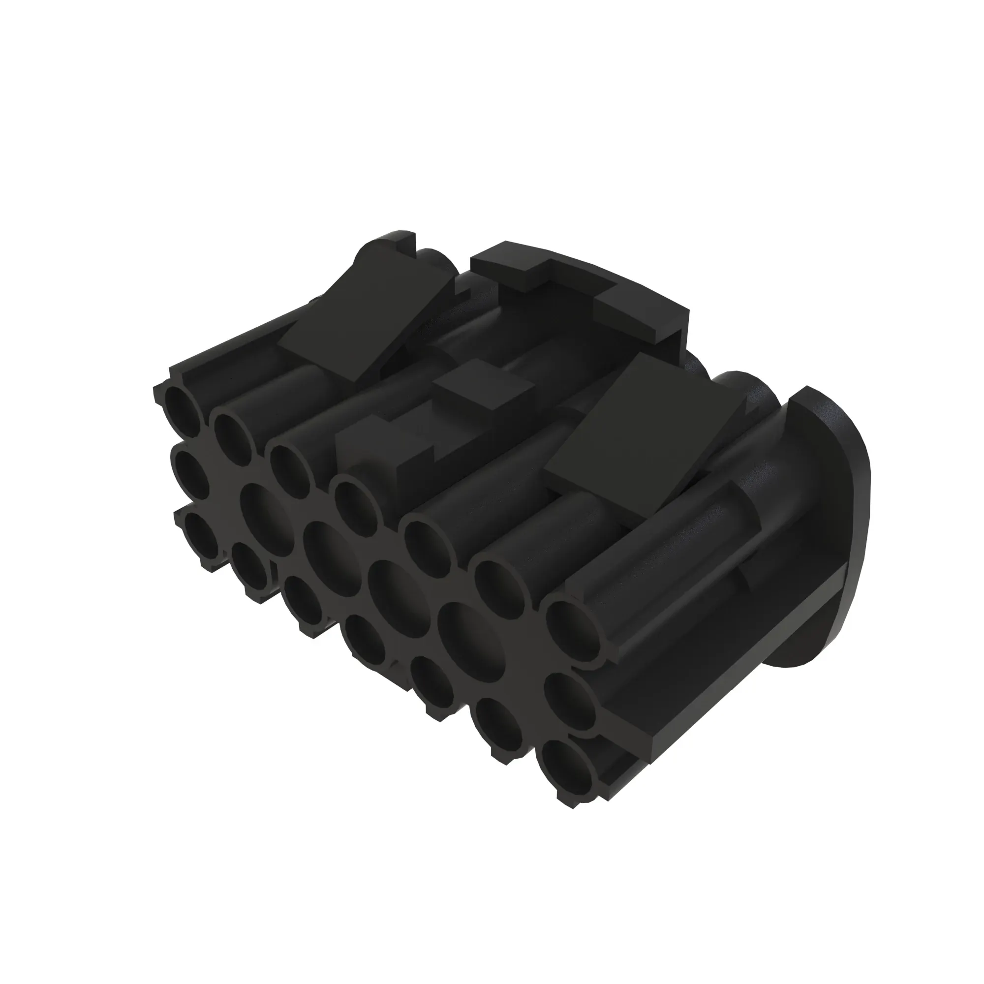 CONN TYCO MNLOK 20W F BLK PLSTC