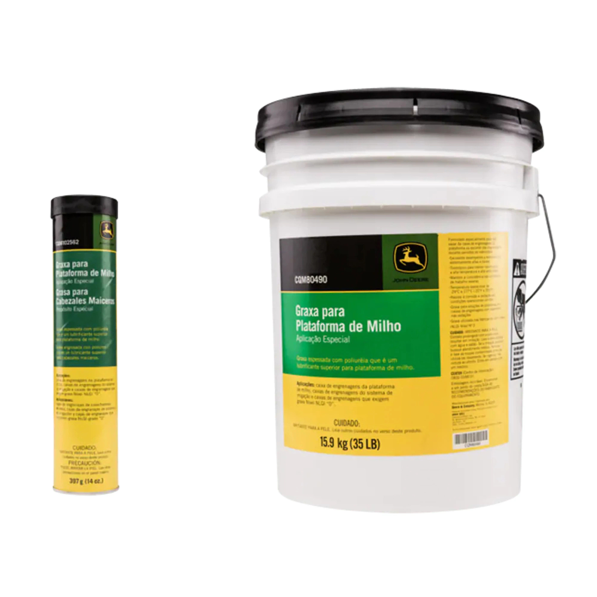 John Deere Special-Purpose Corn Head Grease, 397 gram (14 Oz) Cartridge - CQM102562