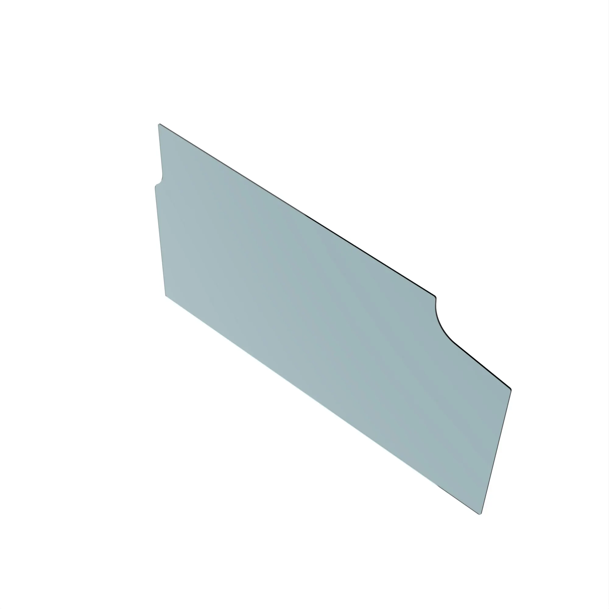 John Deere Right Side Laminated Window - T345978