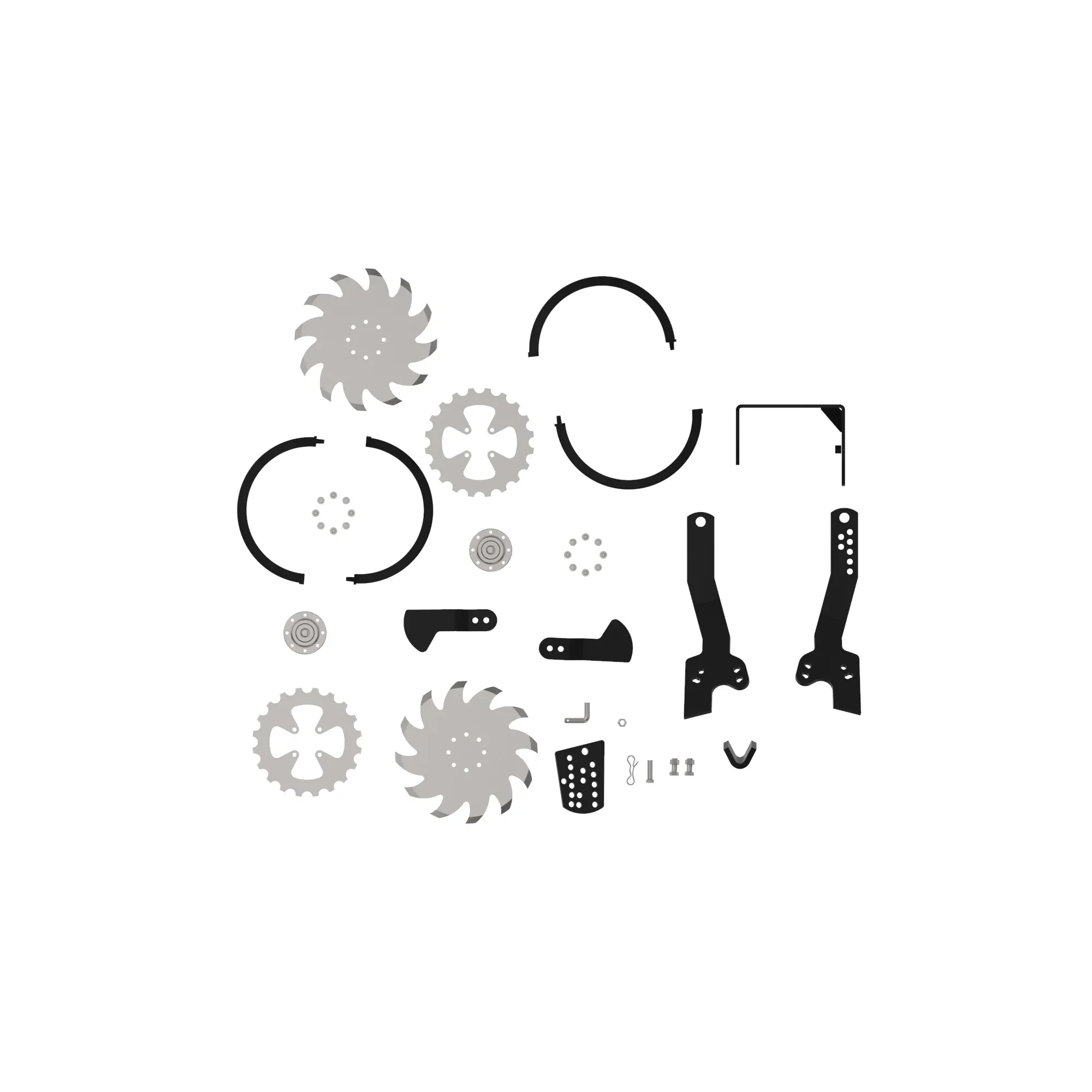 WHEEL KIT, ROW CLEANER FOR UMC-1R