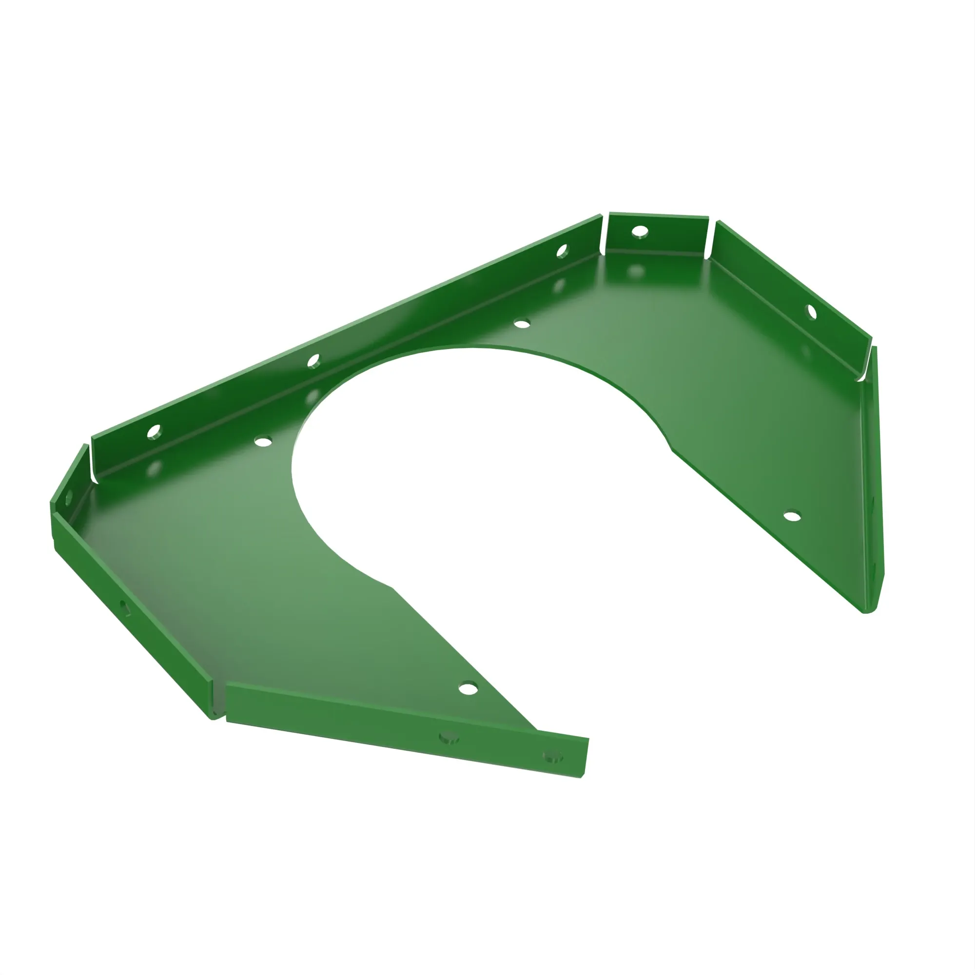 DEFLECTOR, SUPPORT, REAR PLATE