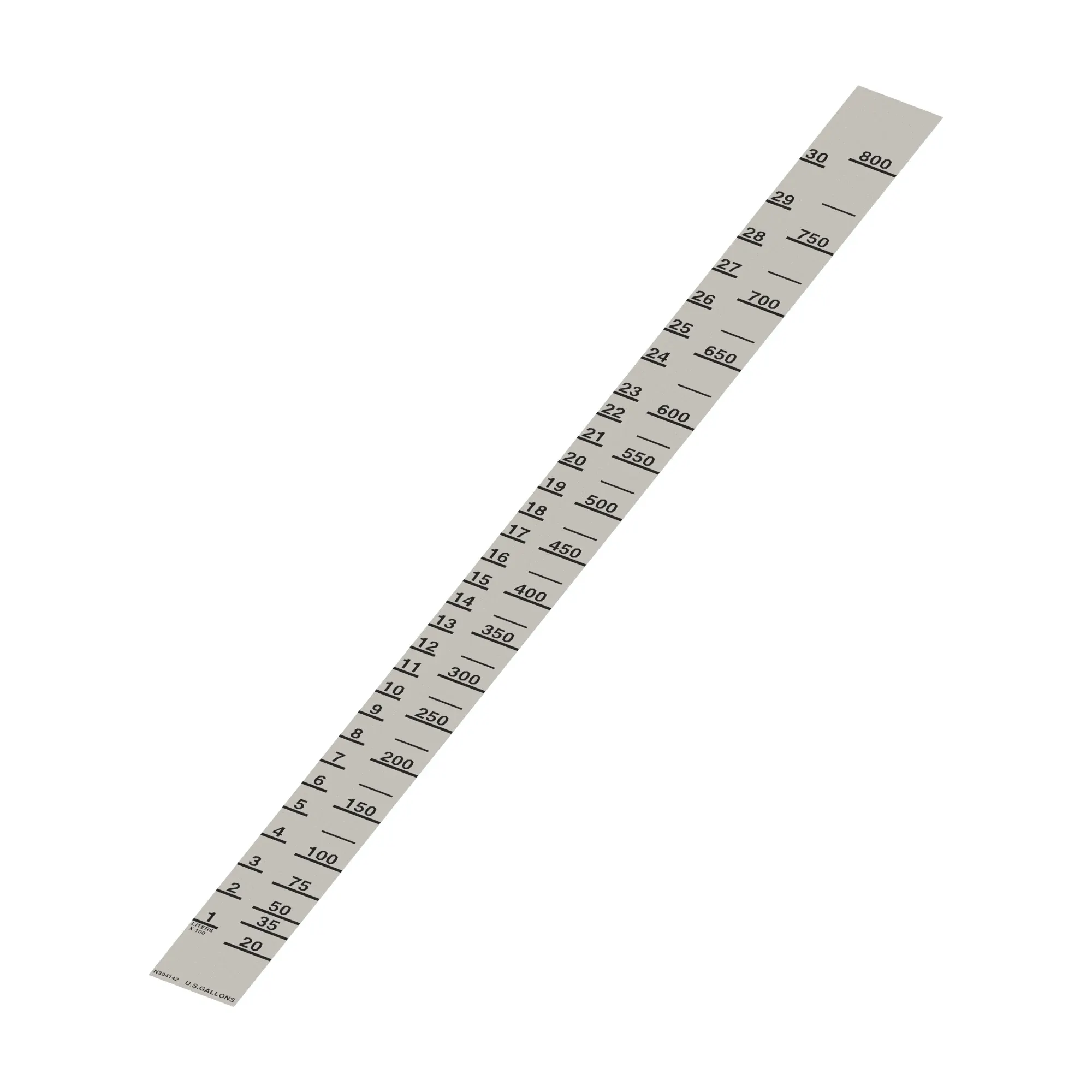 John Deere Sight Gage Label - N304142