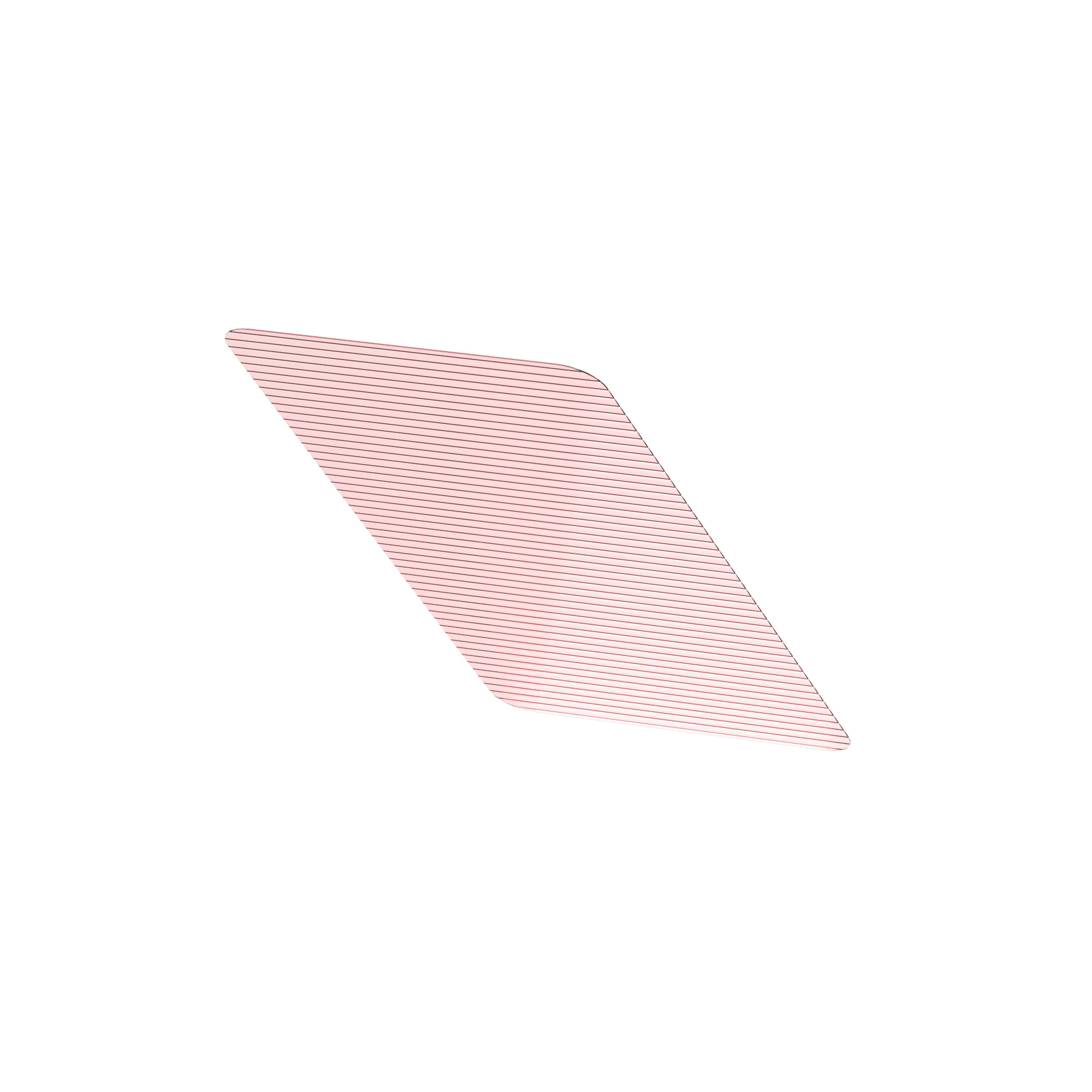 REFLECTIVE LABEL, RED, 61 X 125