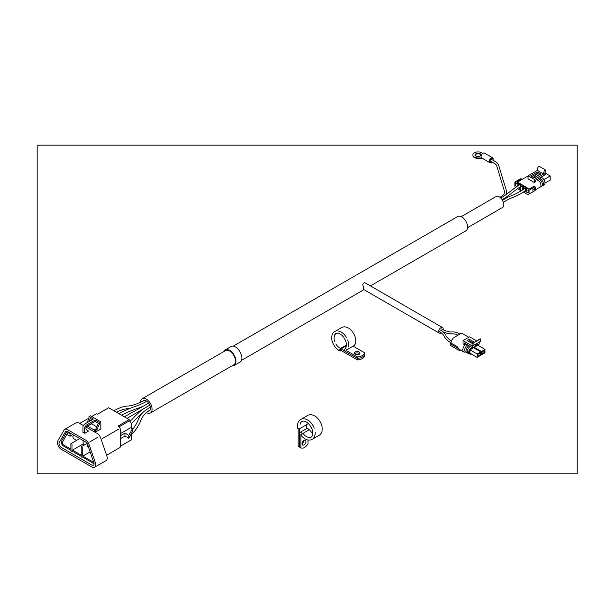 John Deere HarvesTrak™ Wiring Harness - AH230369