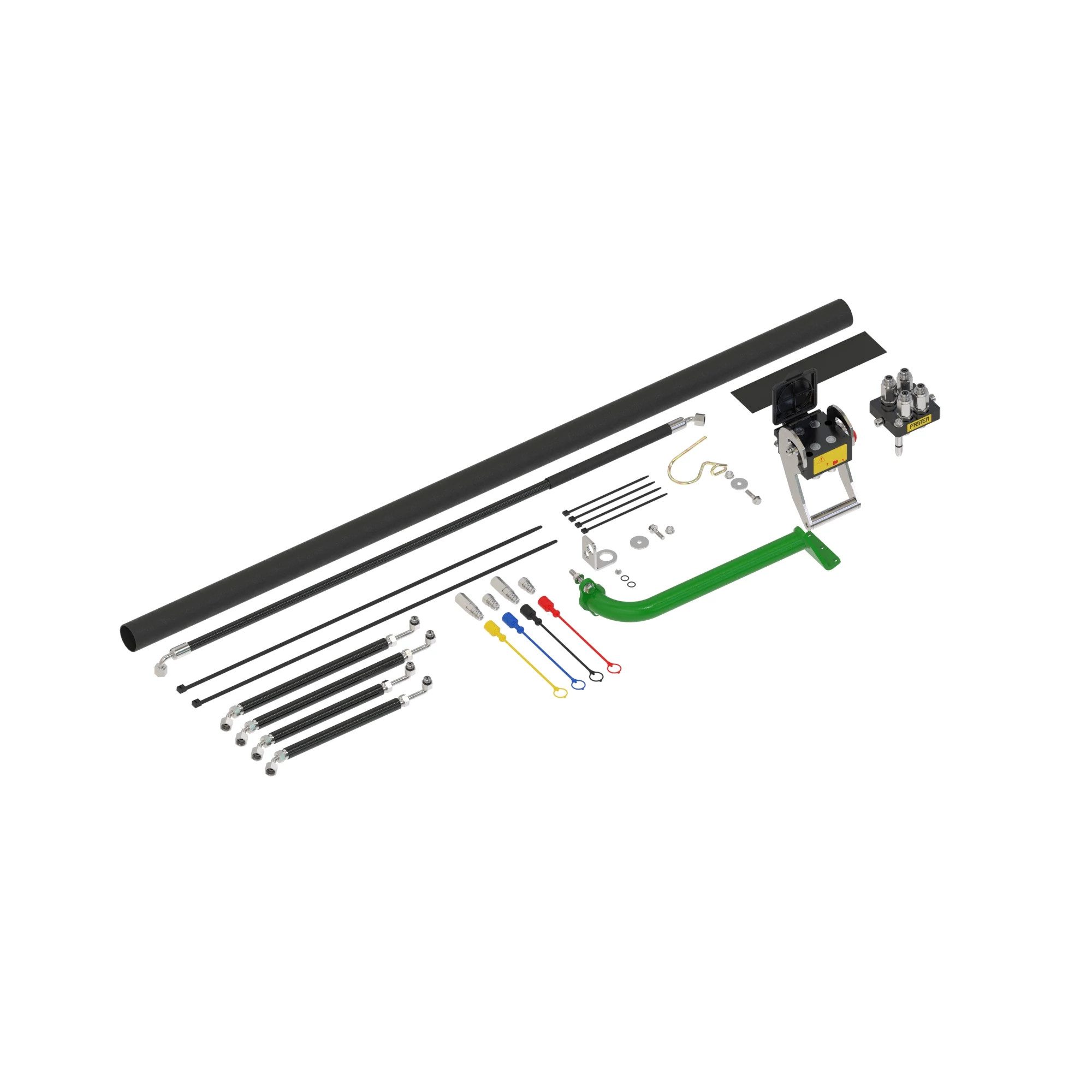 John Deere Single Point Hydraulic Hose Connector Attachment - BXX10542