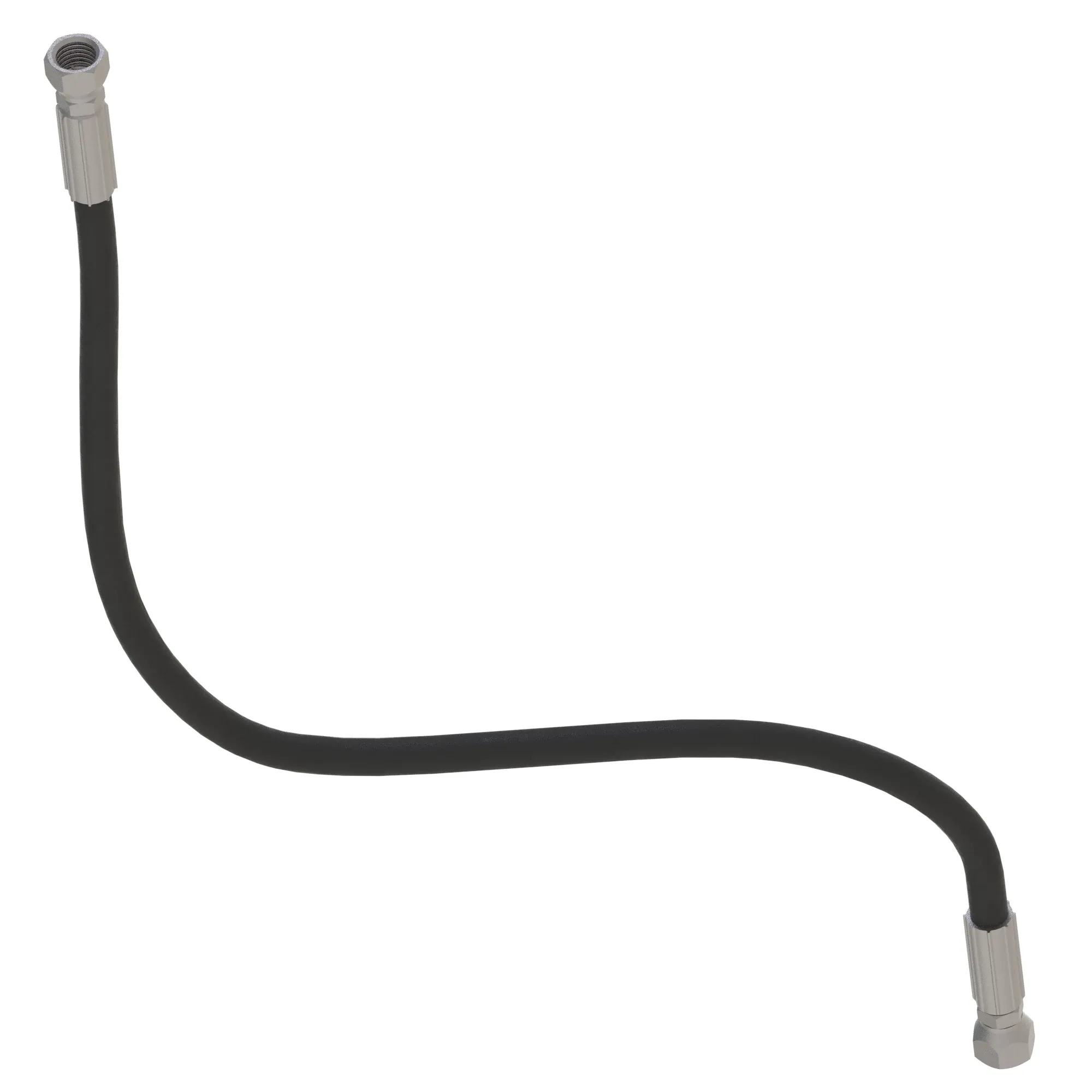 John Deere Fabricate Steering Linkage Hydraulic Hose, 665 mm - CB11514997