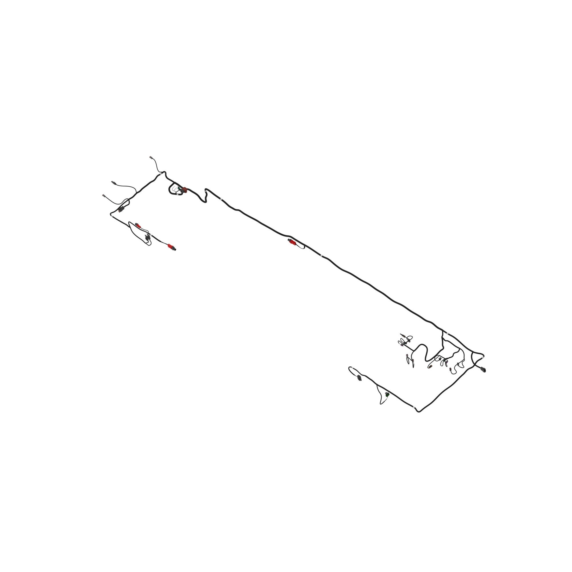 John Deere Rear Frame Wiring Harness - AT460022