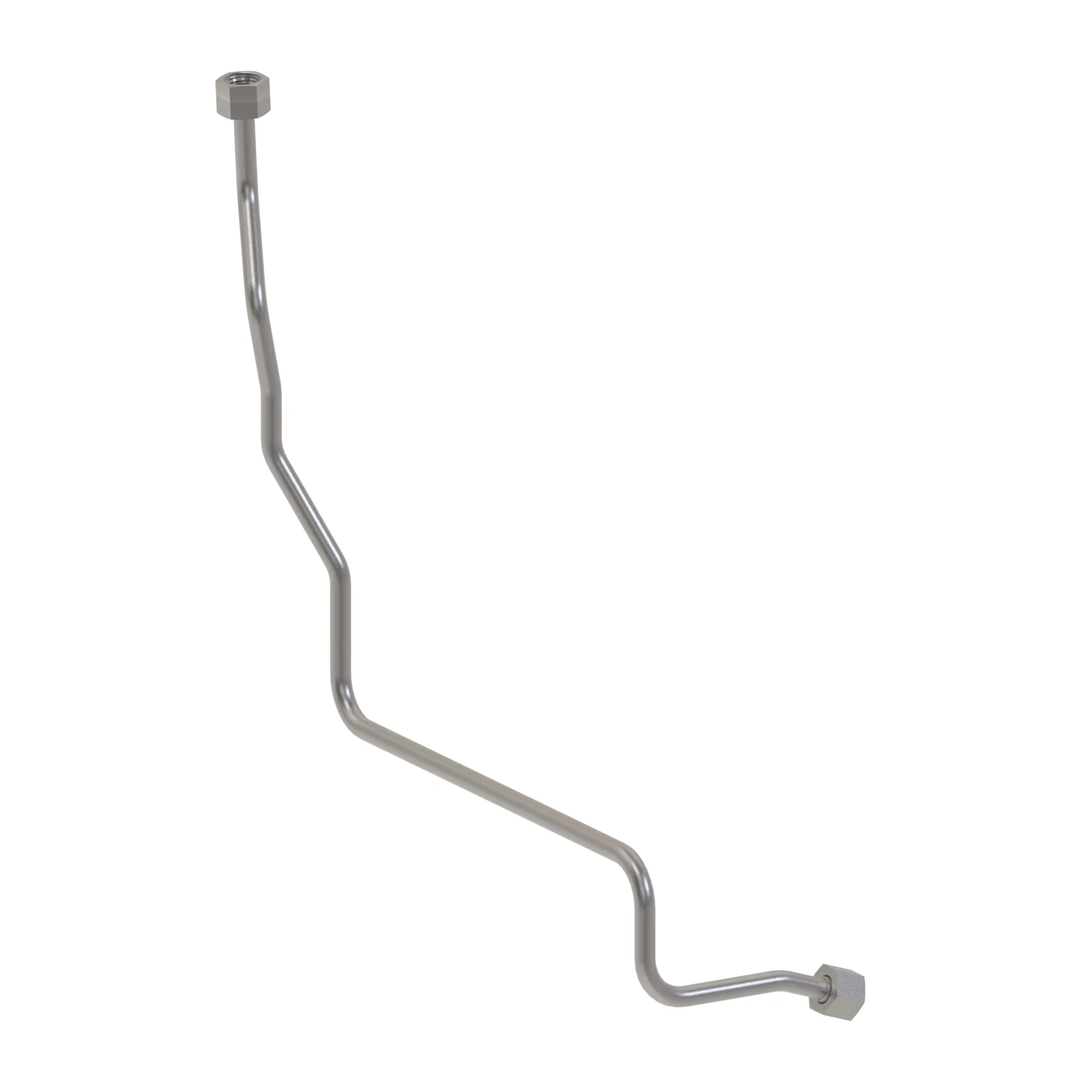 John Deere Brake Valve Pressure Oil Line - AL201358