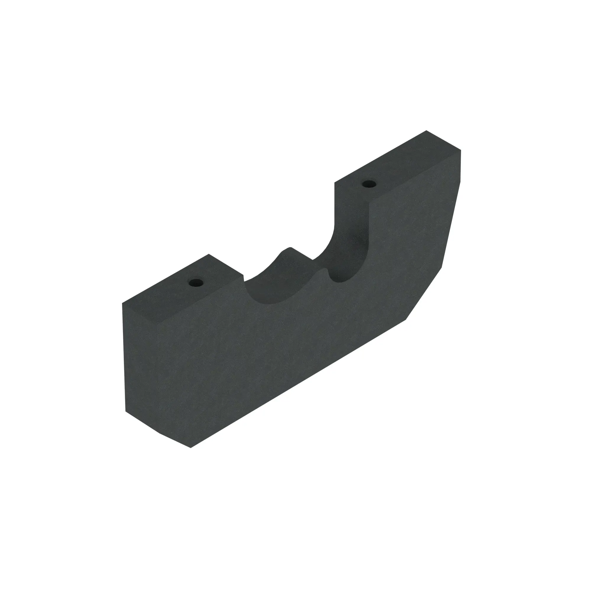 John Deere Extension Boom Oil Lines Mounting Plate - F657082