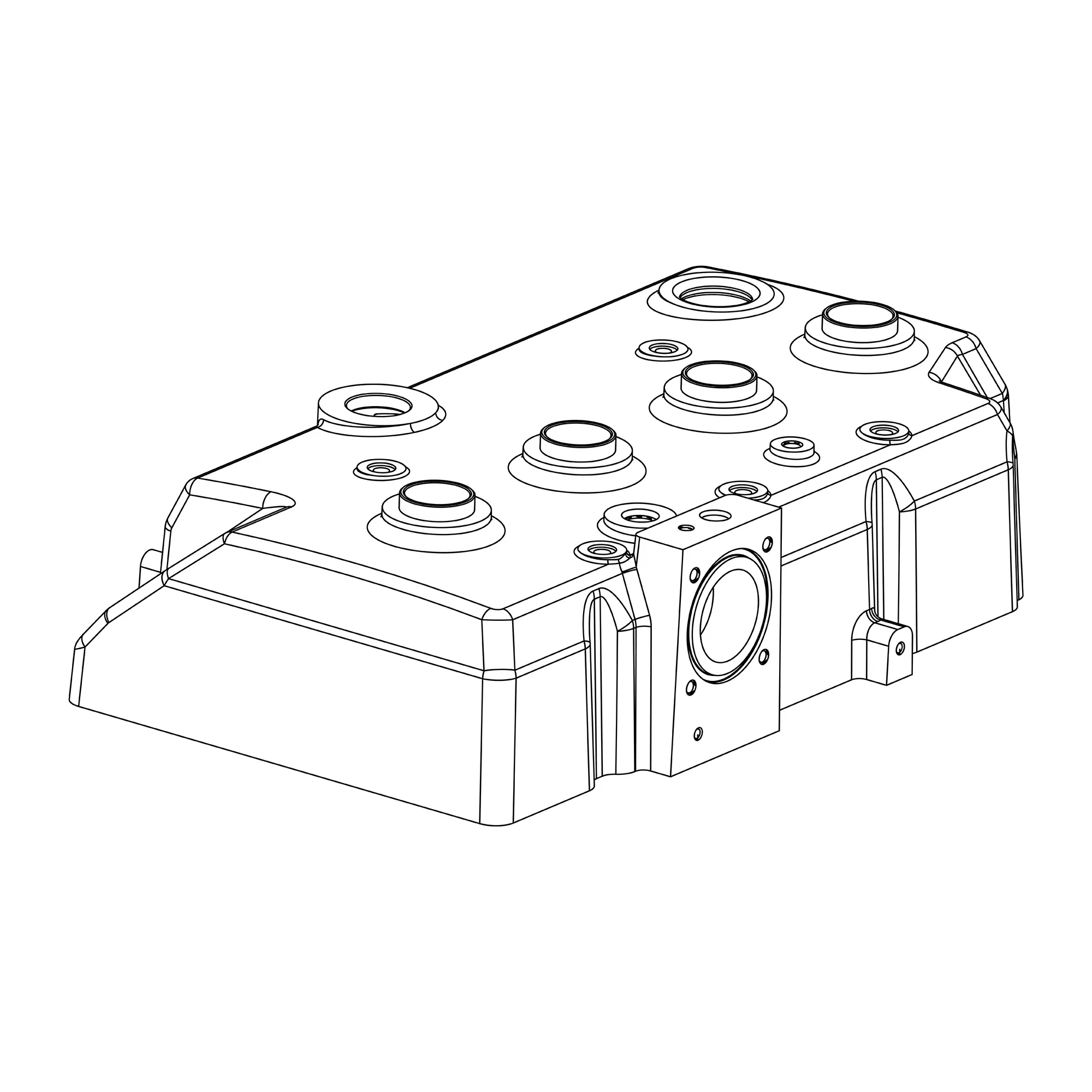 John Deere Valve Cover - RE528350