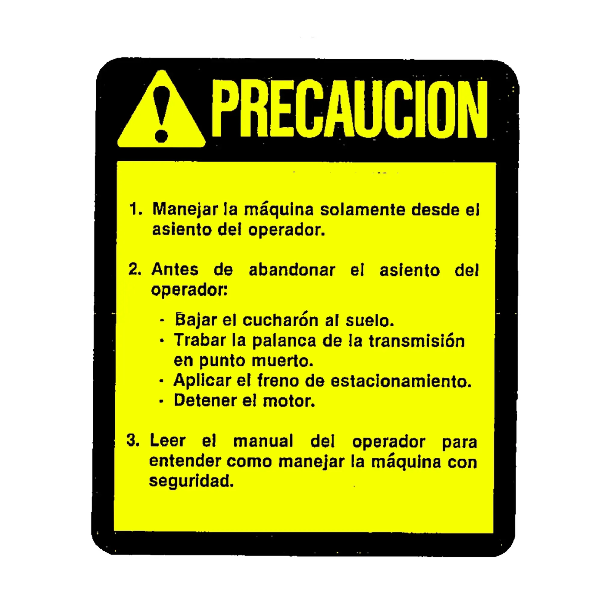 Safety Sign