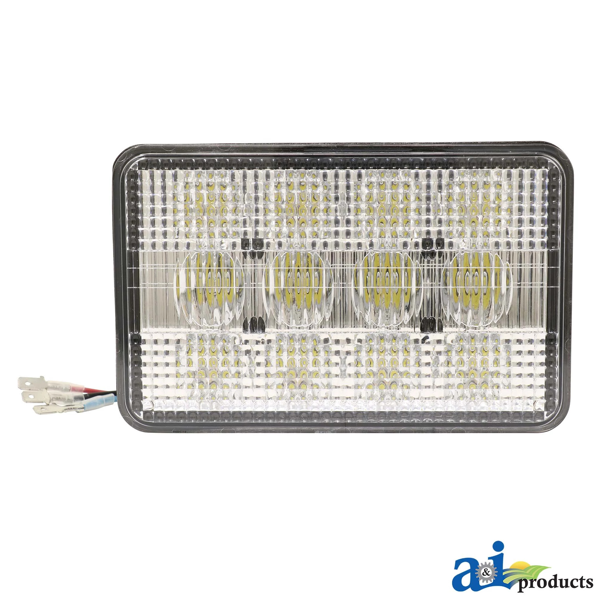 A&I Products Rectangular Spot Combo LED Hi/Low Flood Lamp - A-WL1285
