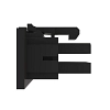 CONN MOLEX MFITTPA 4W F BLK POLYSTR