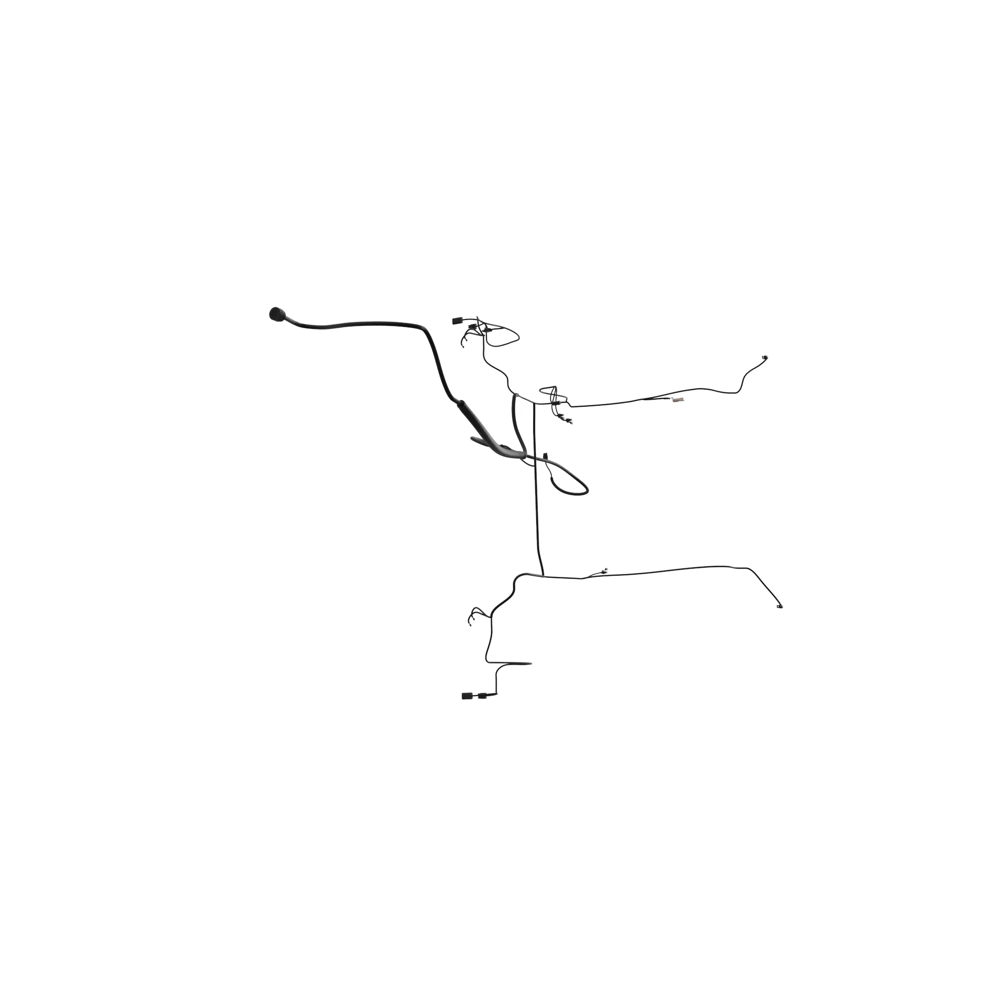 John Deere Loader Frame Wiring Harness - AT394914