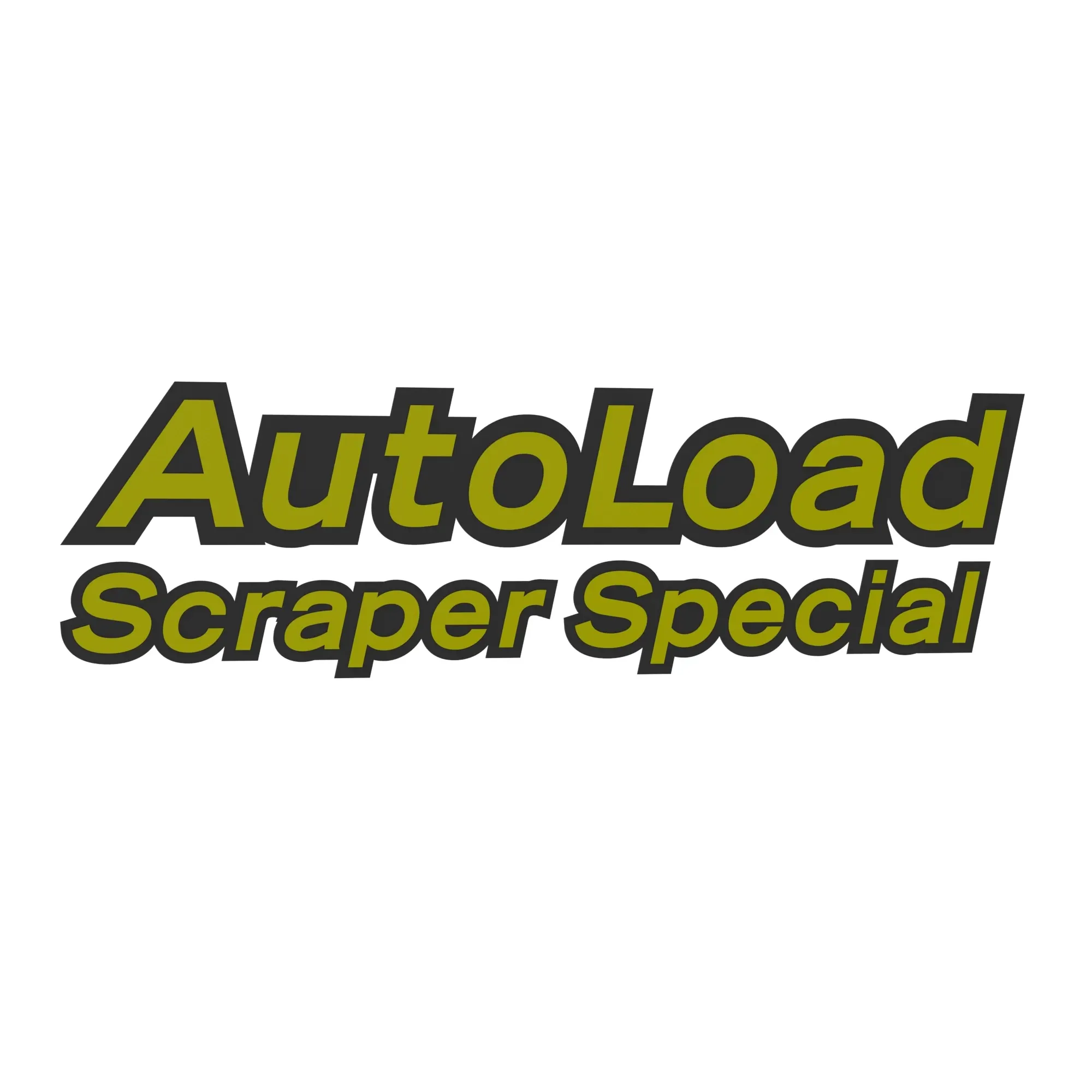John Deere AutoLoad™ Scraper Special Label - R270380