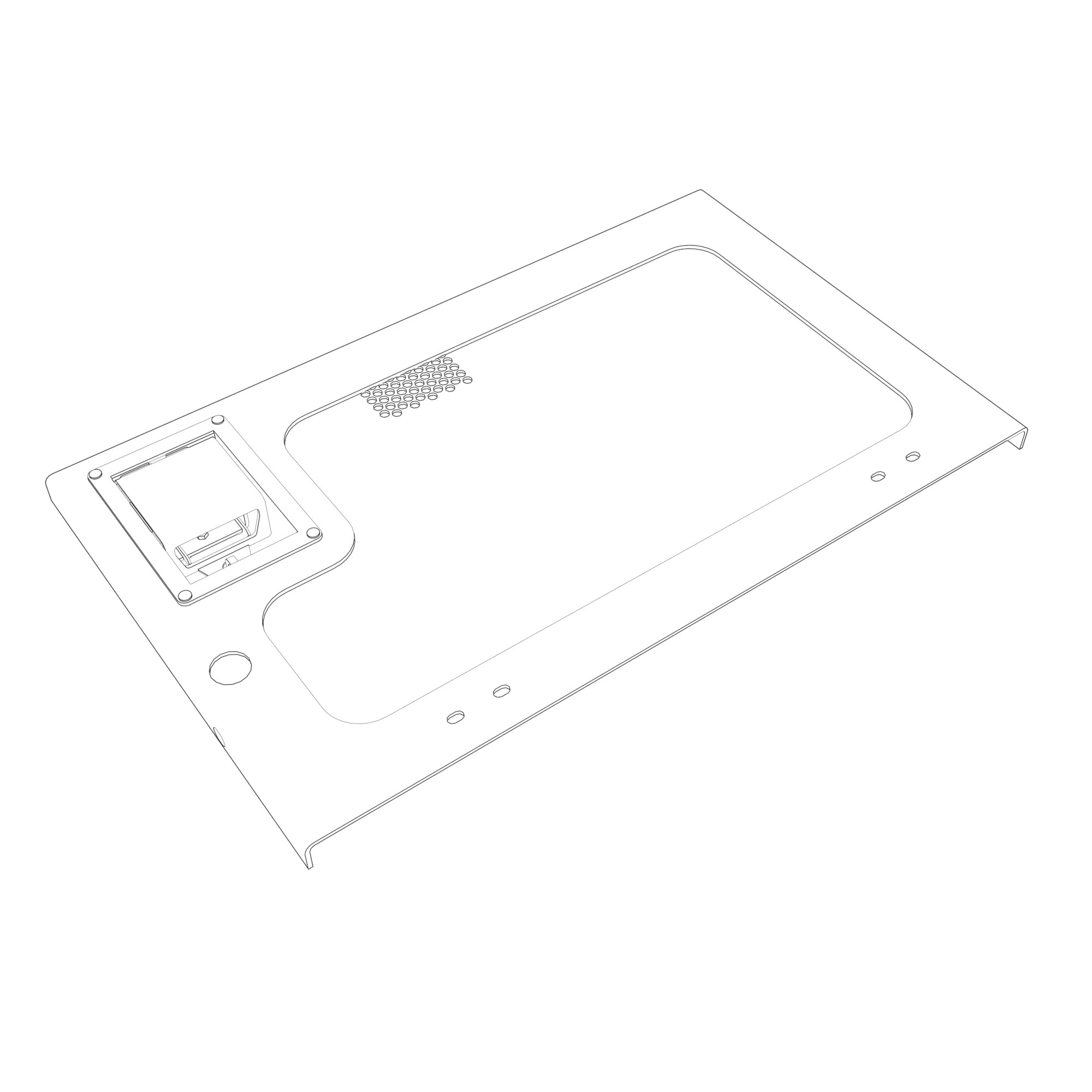John Deere Rotating Platform Door - F394334
