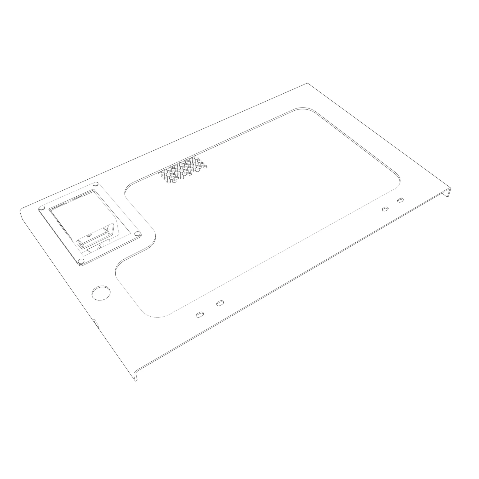 John Deere Rotating Platform Door - F394334