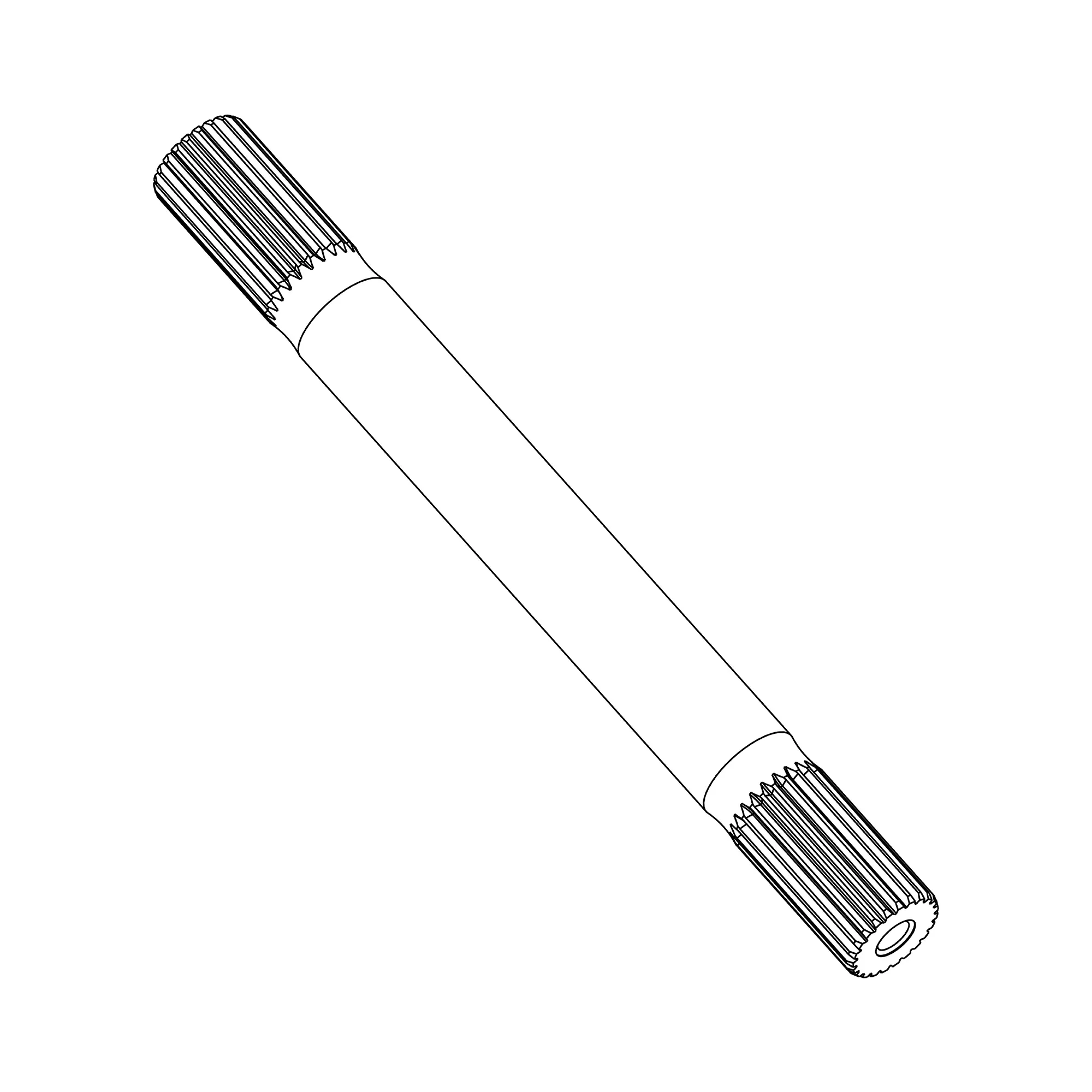 John Deere Axle Shaft, Right Side - LVU27457