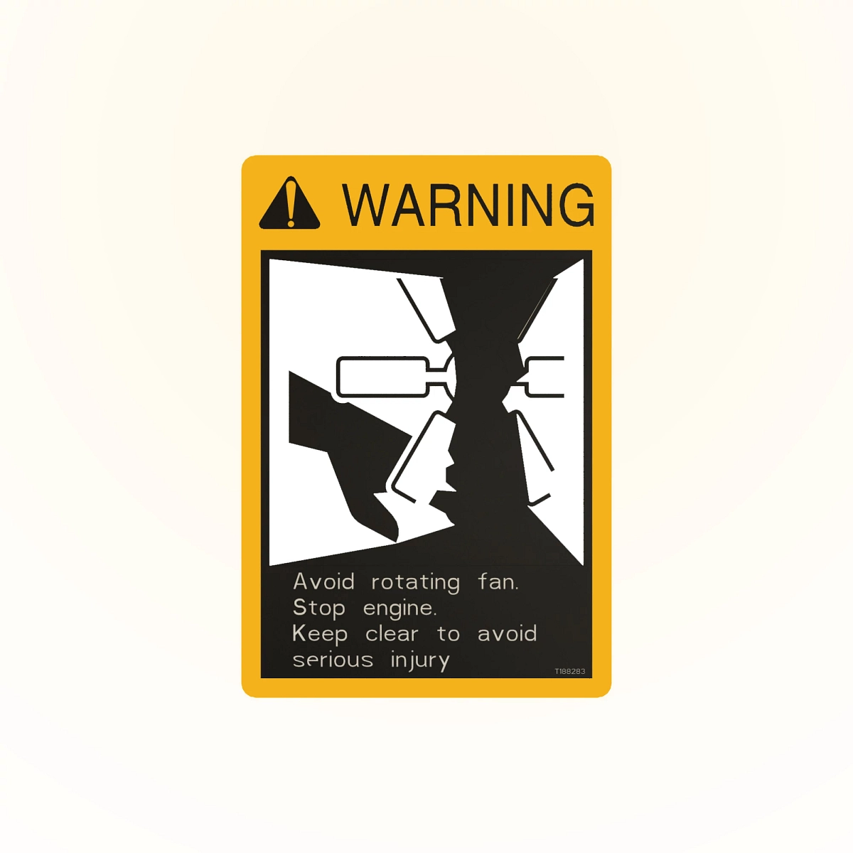 Label (Warning, Fan)