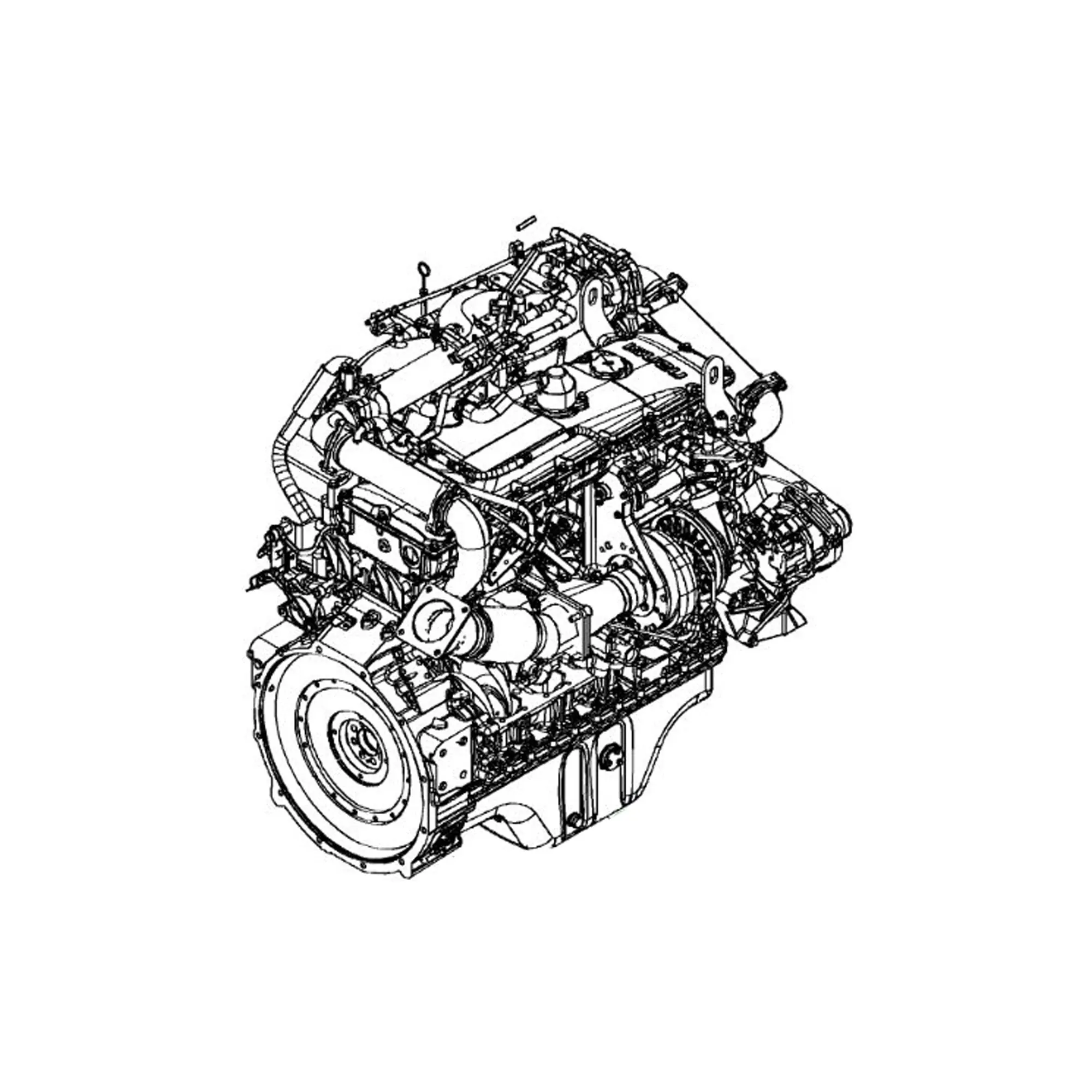 John Deere Reman REMAN Diesel Engine, 15.6 Liter - 6WG1XZSA01R