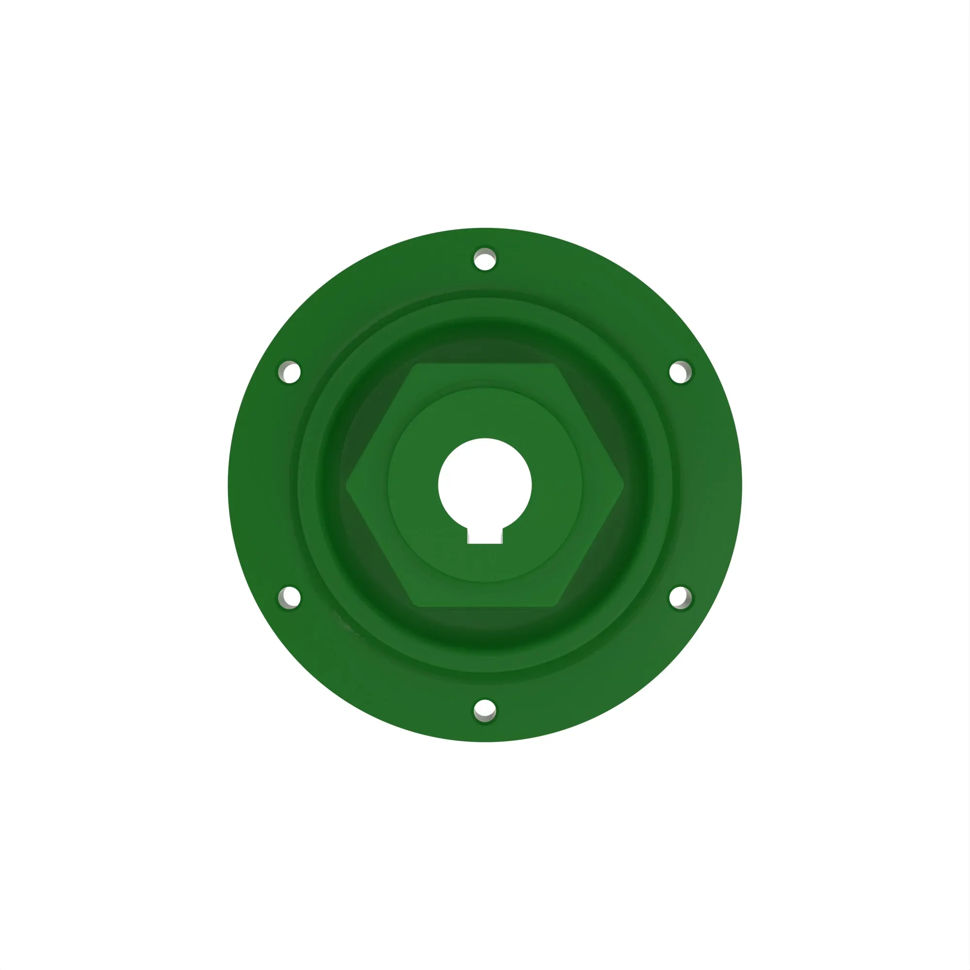 HUB, DISCHARGE BEATER