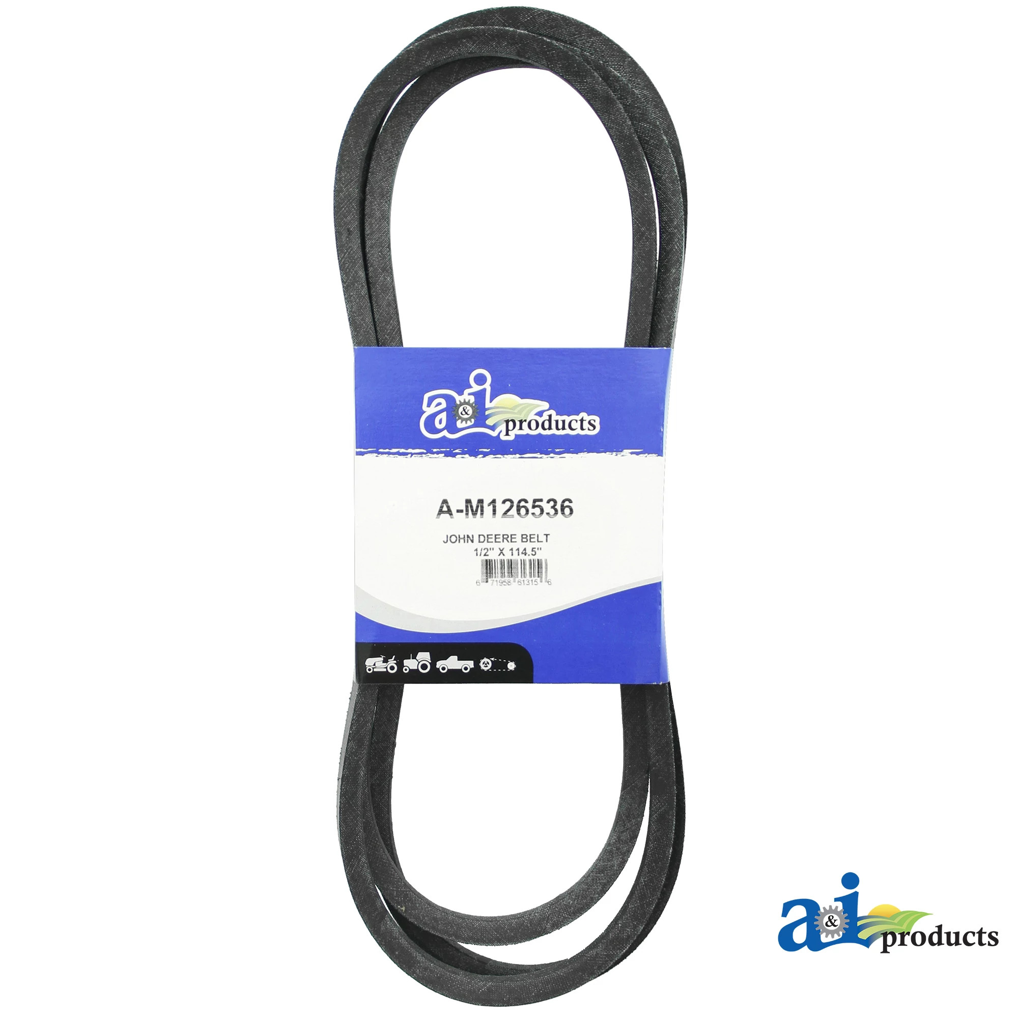 A&I Products Mower Deck Drive V-Belt, Effective Length 2901.9 mm (114.2 inch) - A-M126536