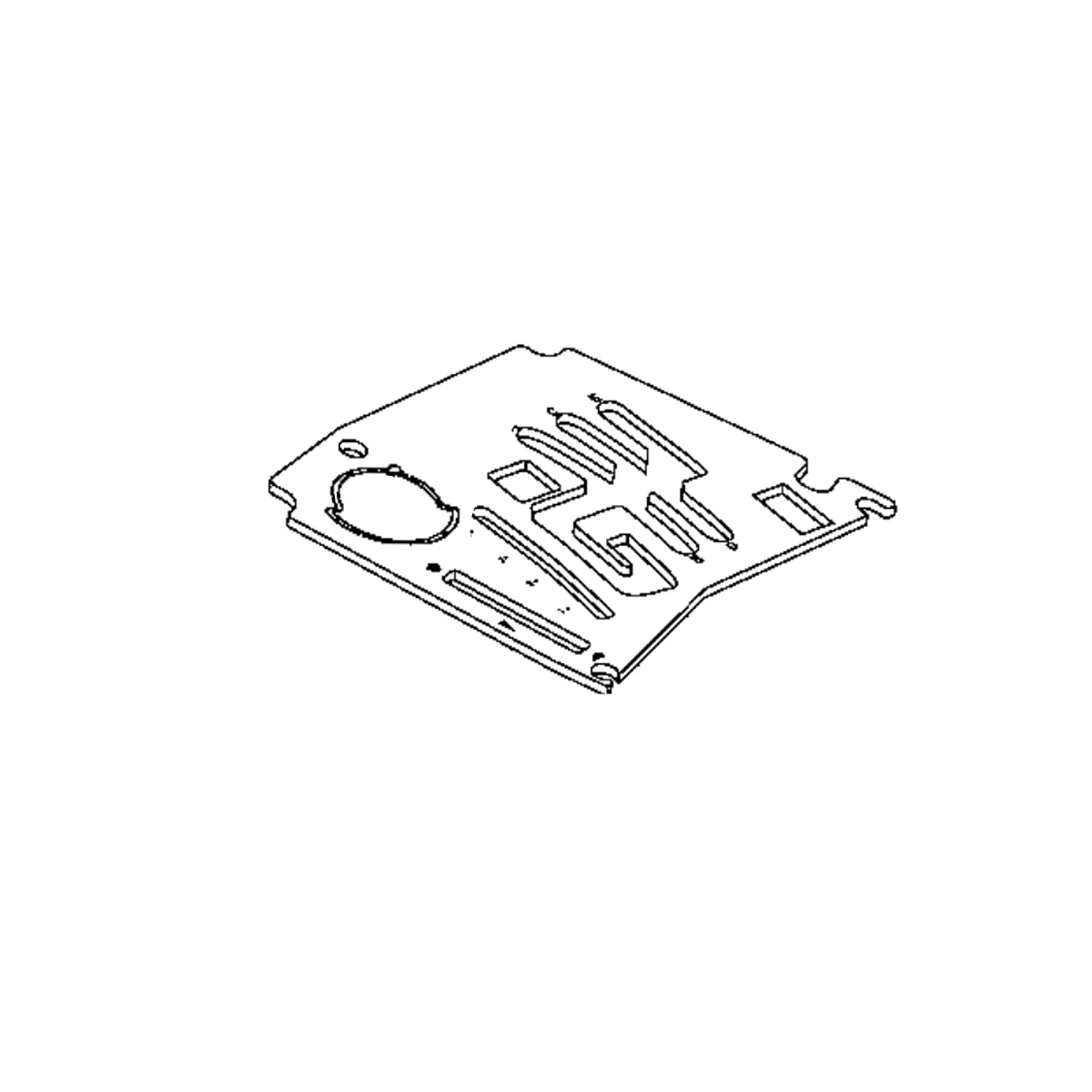 Panel, Shift Lever Guide