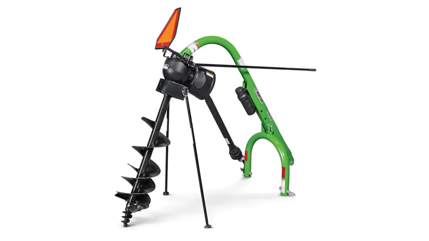 Front left studio view of PHD395 Post Hole Digger