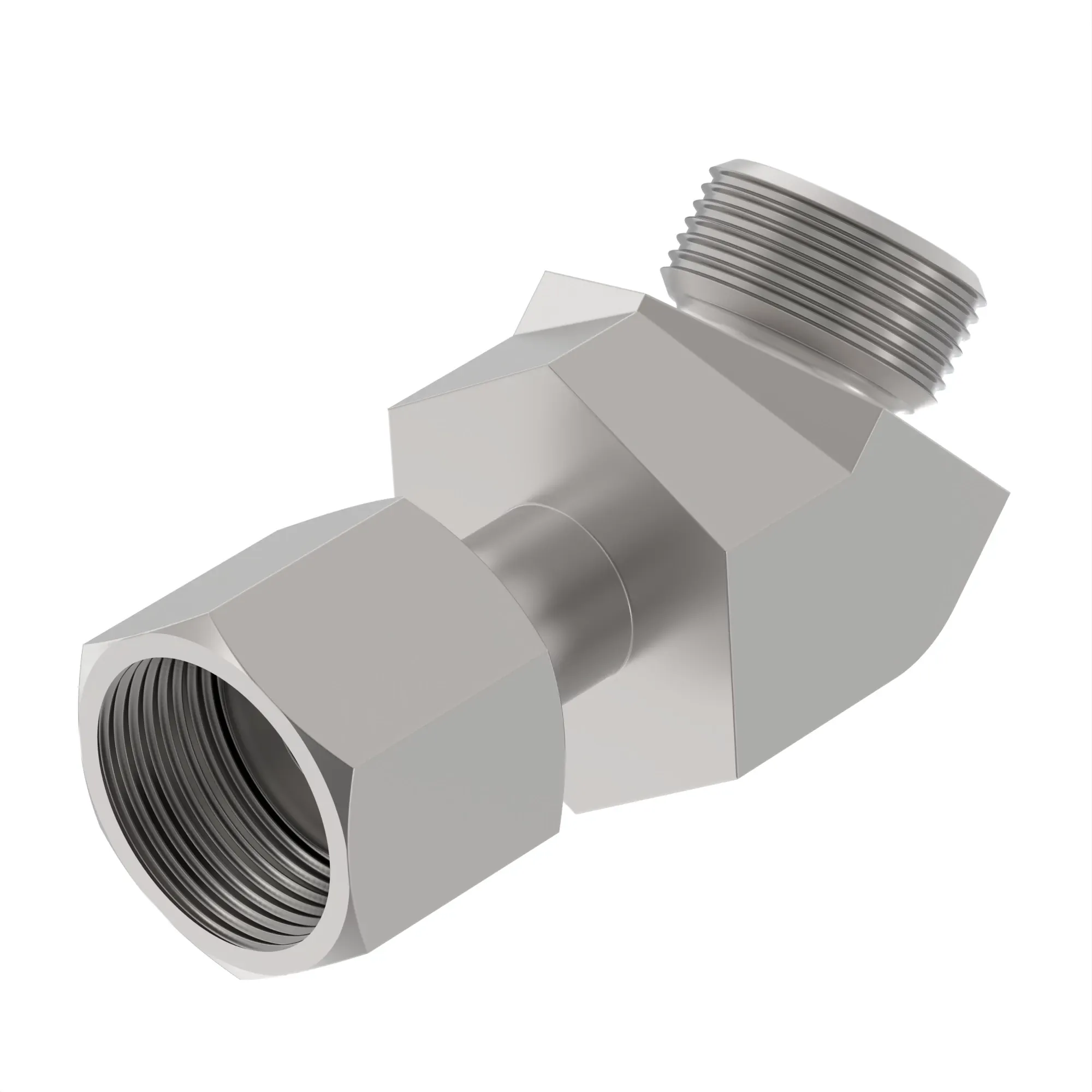 FITTING, FUEL 45 DEG SWIVEL ELBOW,