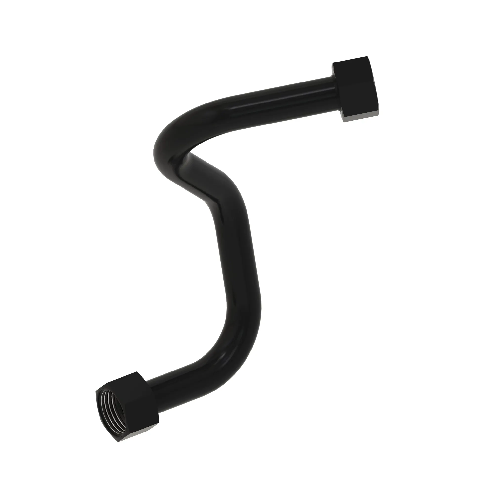 John Deere Motor Case Drain to Trunnion Ball Valve Oil Line - AT471678