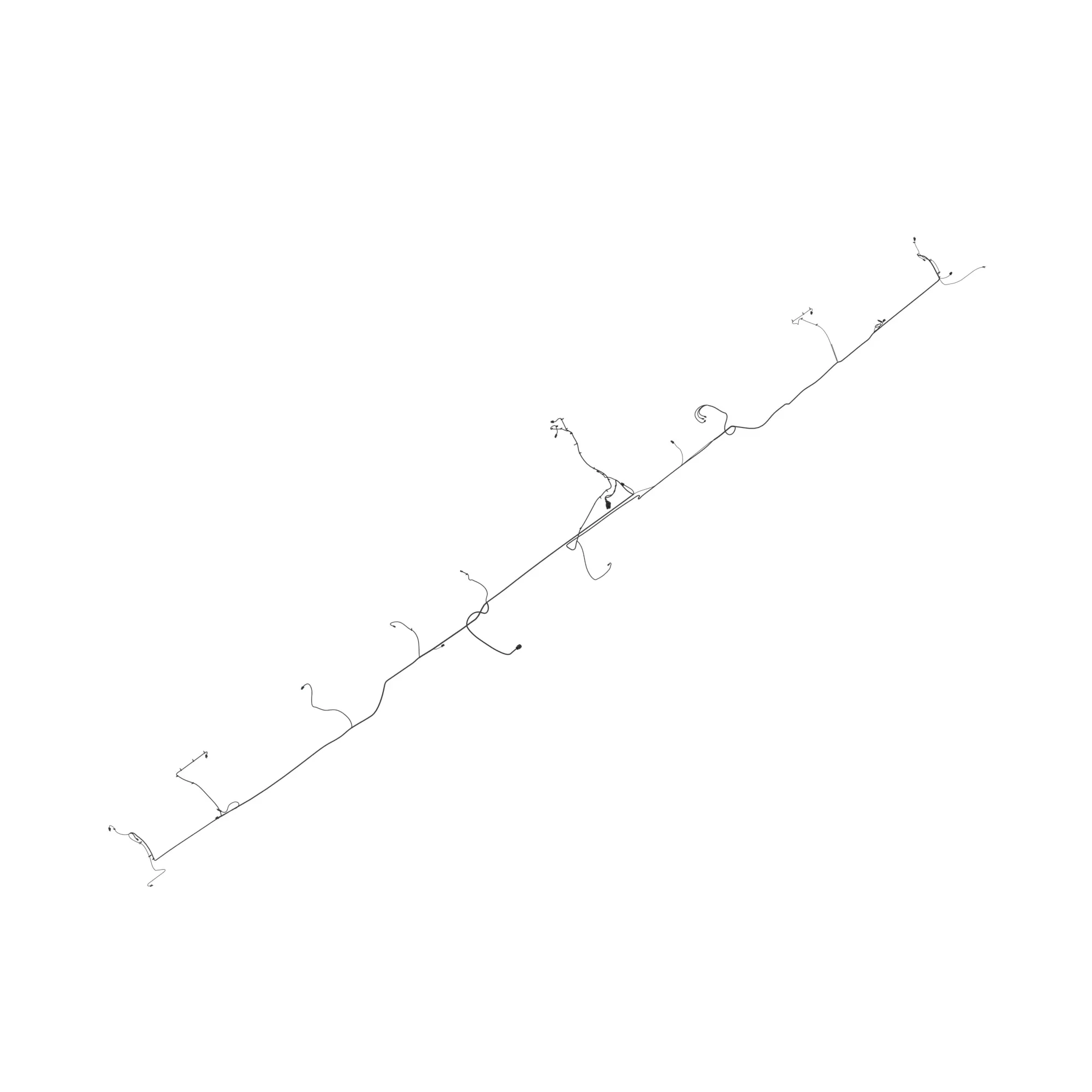 John Deere Flex Draper Header Wiring Harness - AXE89397